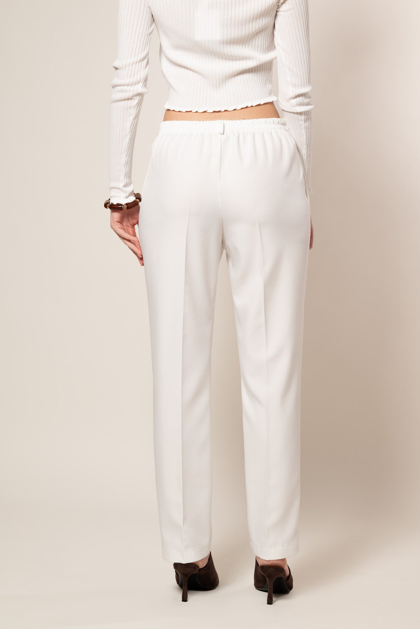 Pantalone Sibilla|Colore:Panna