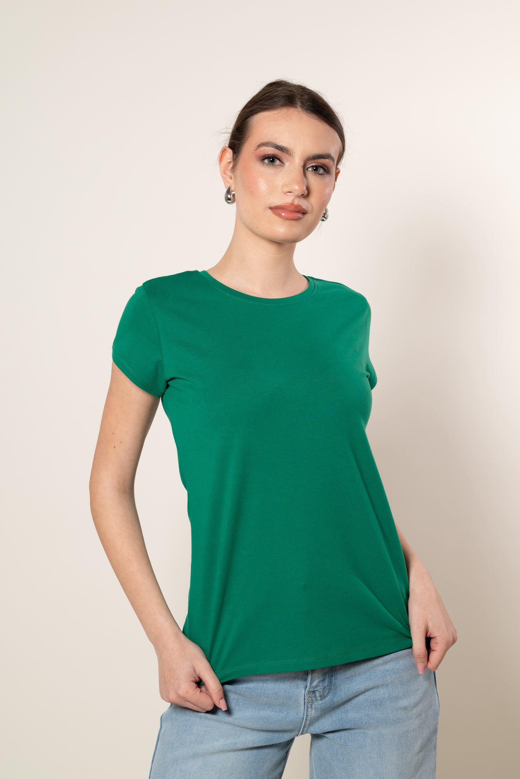 T- Shirt Basic|Colore:Smeraldo