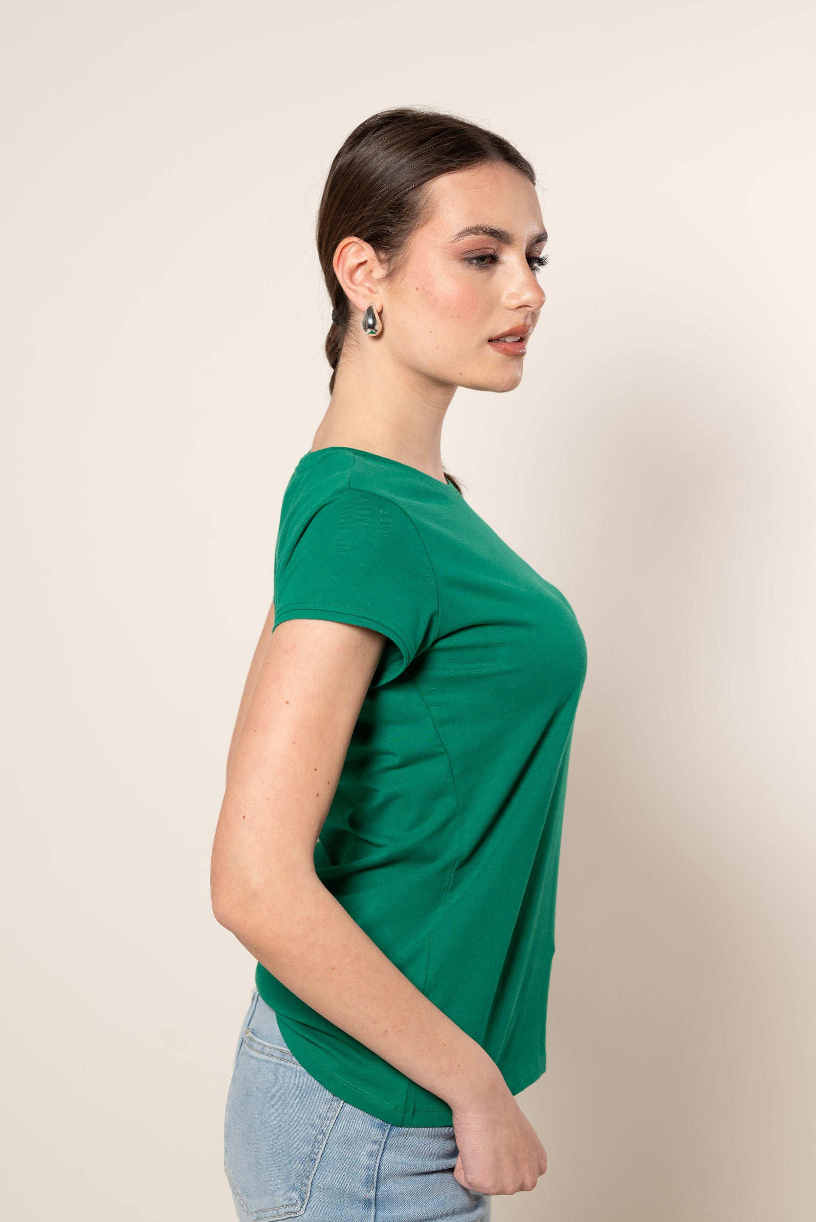 T- Shirt Basic|Colore:Smeraldo