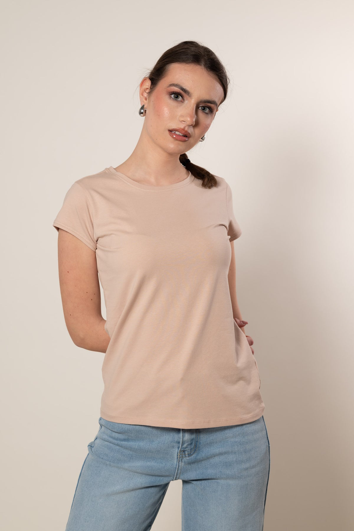 T- Shirt Basic|Colore:Cipria