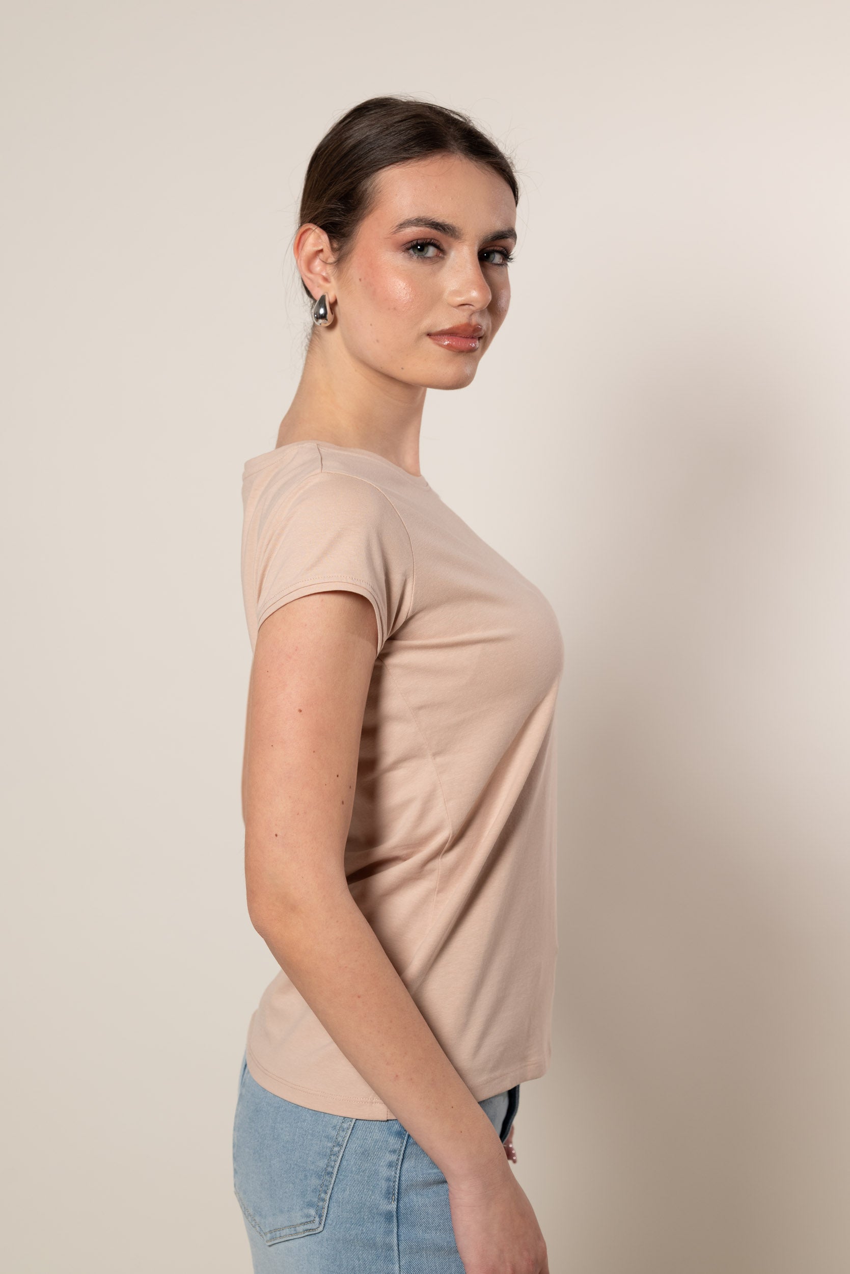 T- Shirt Basic|Colore:Cipria