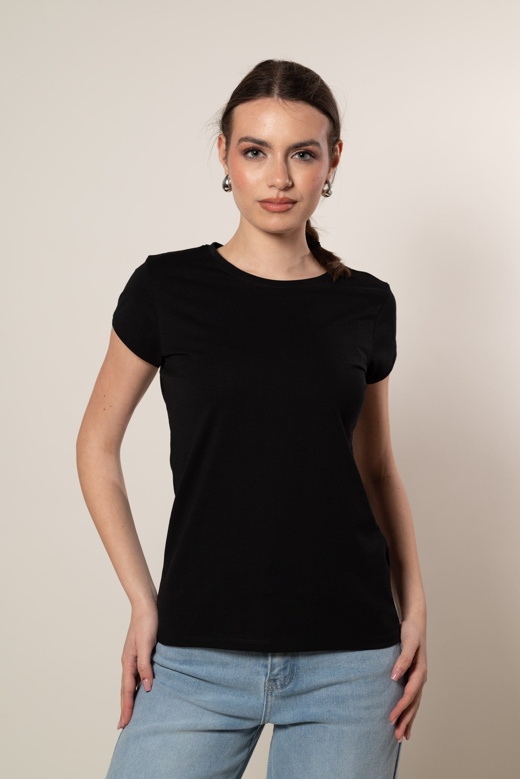 T- Shirt Basic|Colore:Nero