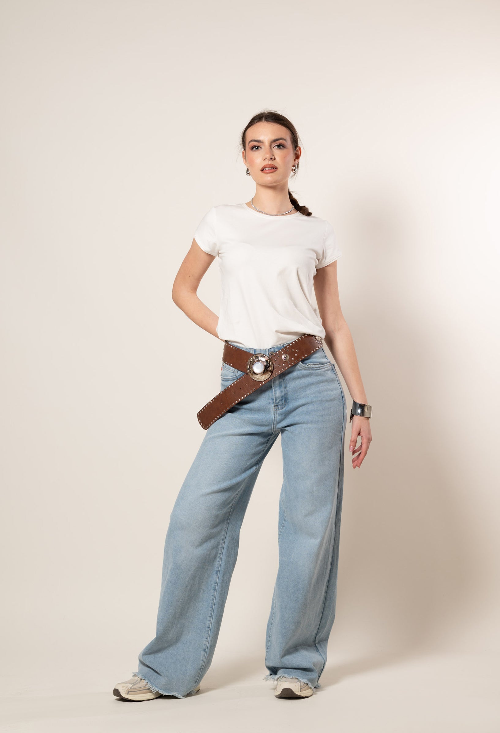 T- Shirt Basic|Colore:Bianco latte