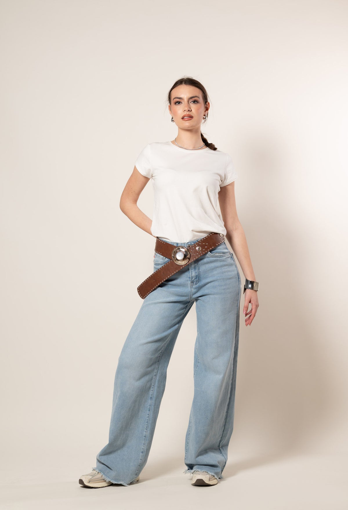 T- Shirt Basic|Colore:Bianco latte