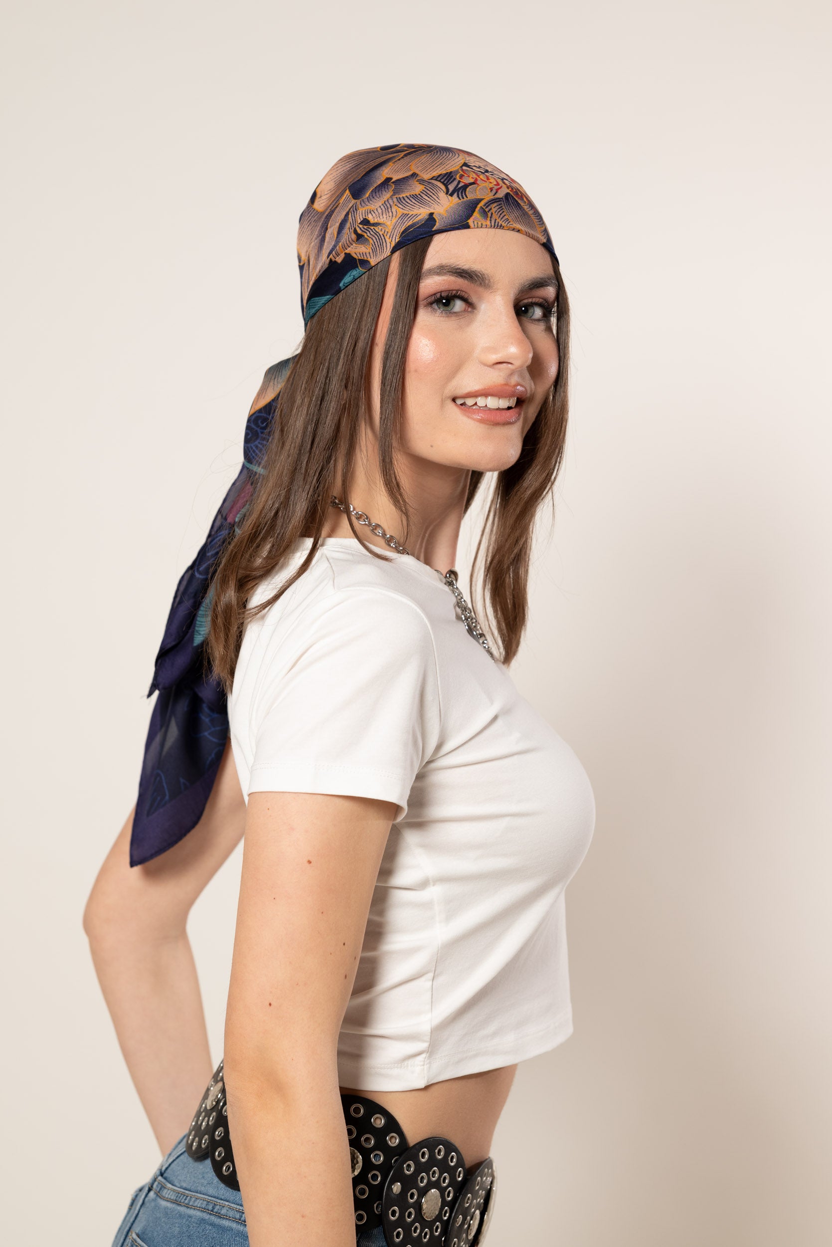 T-Shirt Crop|Colore:Bianco latte