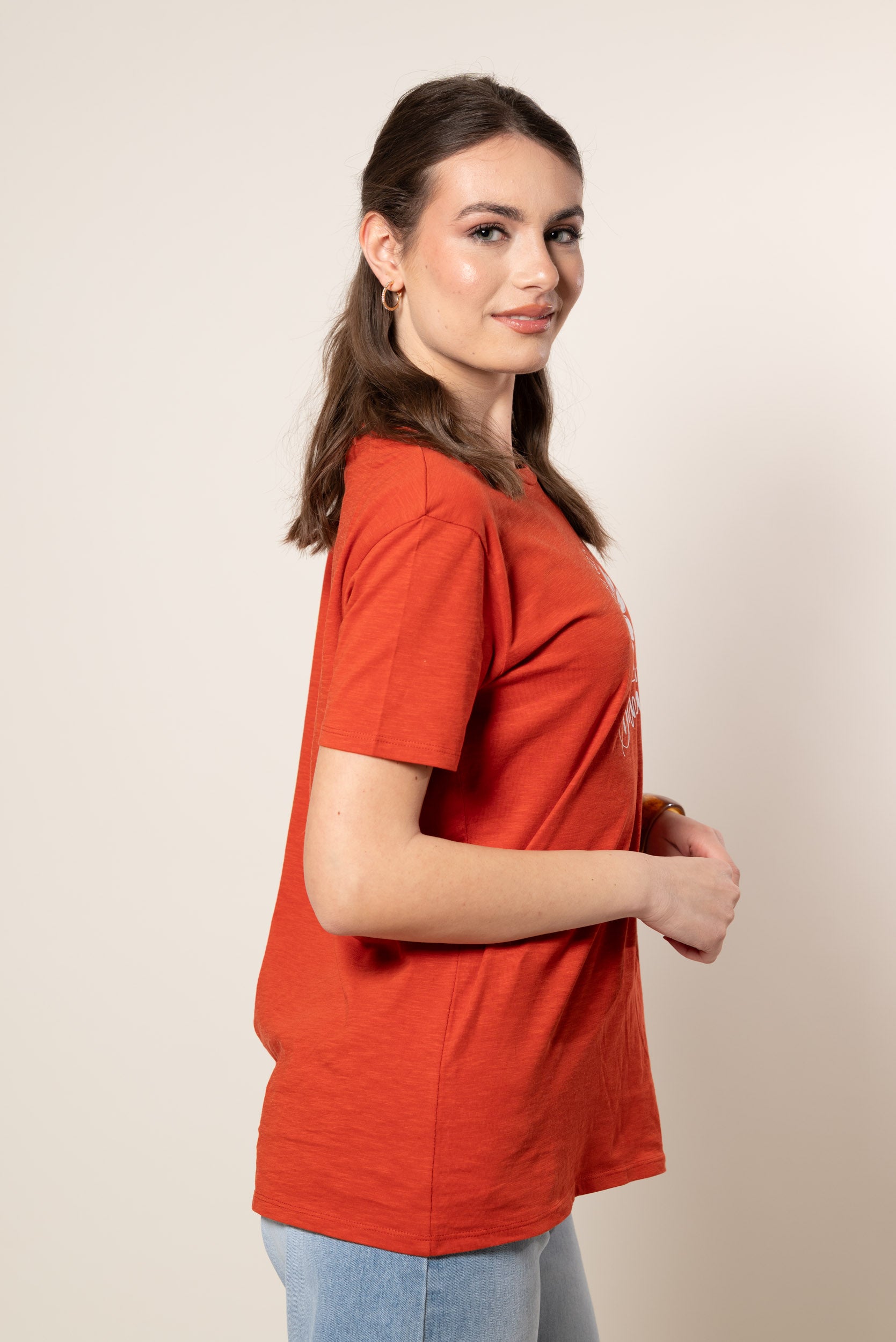 T- Shirt Maggie|Colore:Ruggine