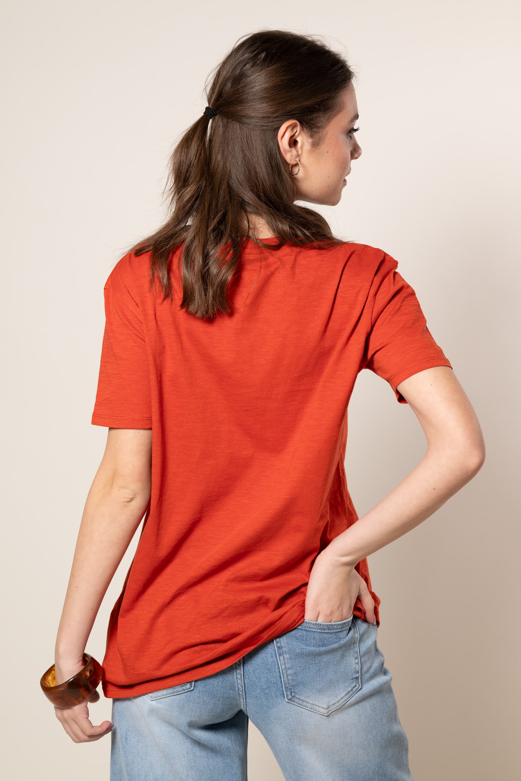 T- Shirt Maggie|Colore:Ruggine