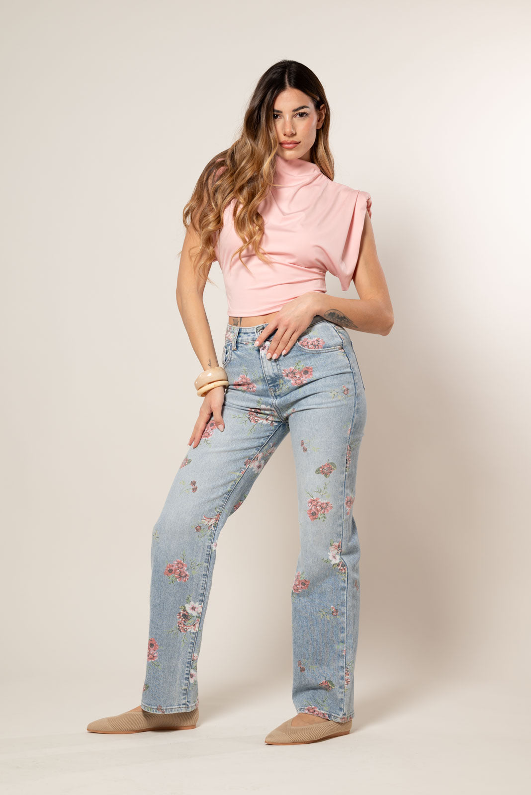 Maglia Strutturata |Colore:Rosa