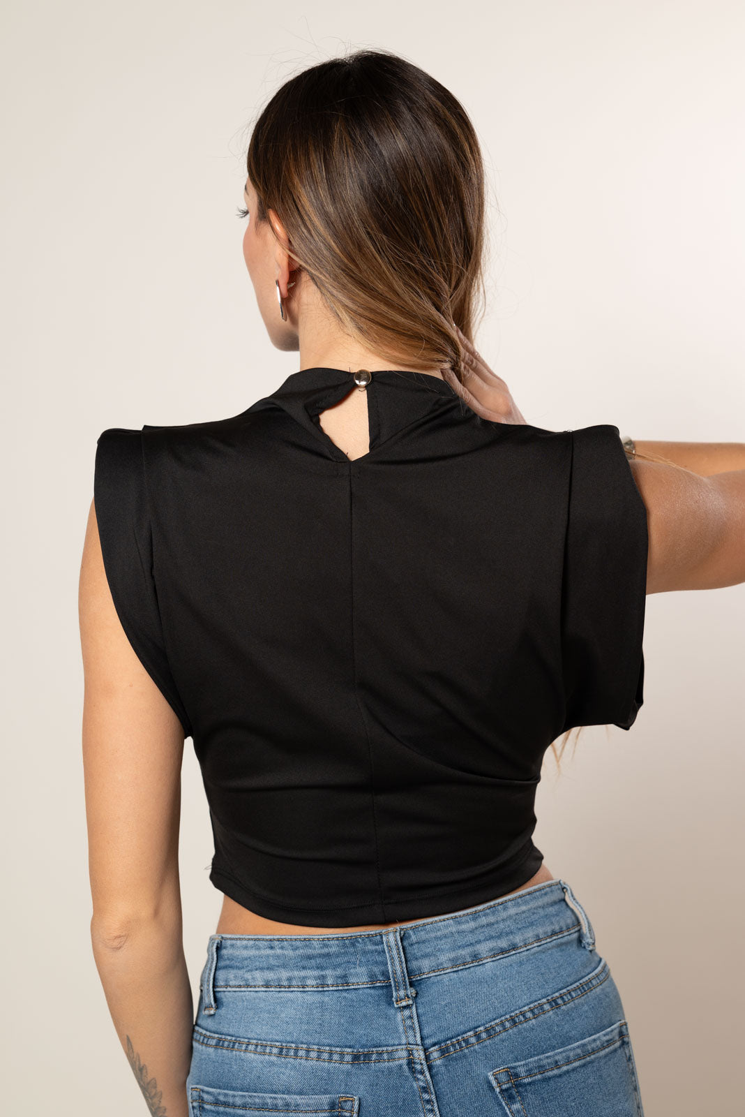 Maglia Strutturata |Colore:Nero