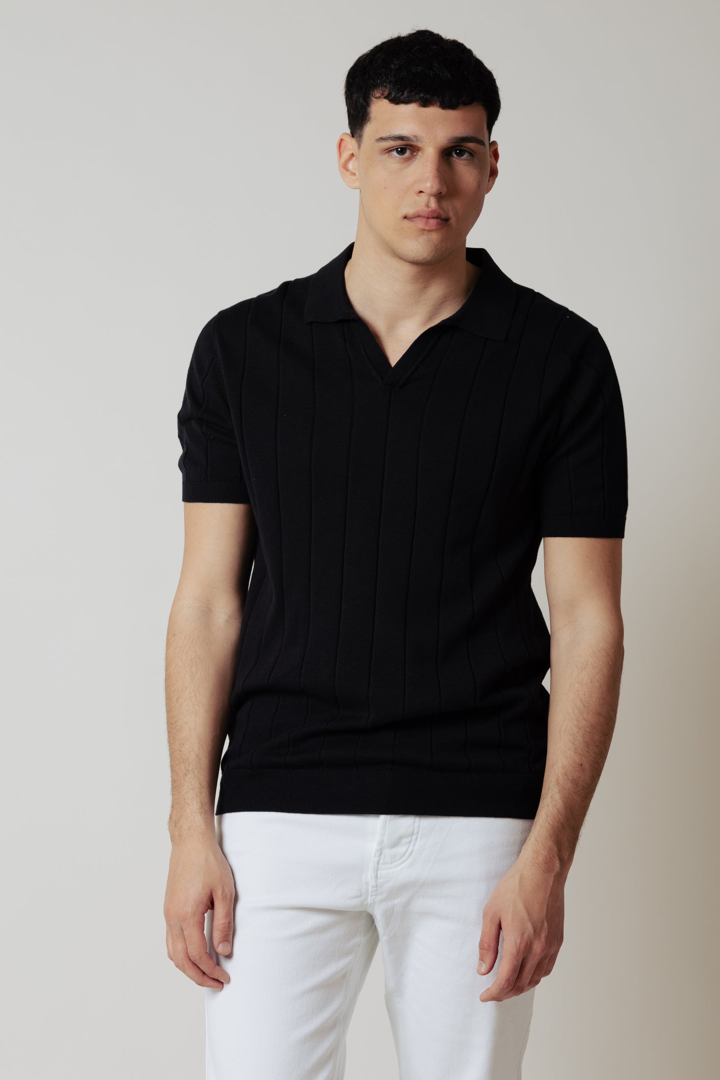 Polo Cannetè|Colore:Nero