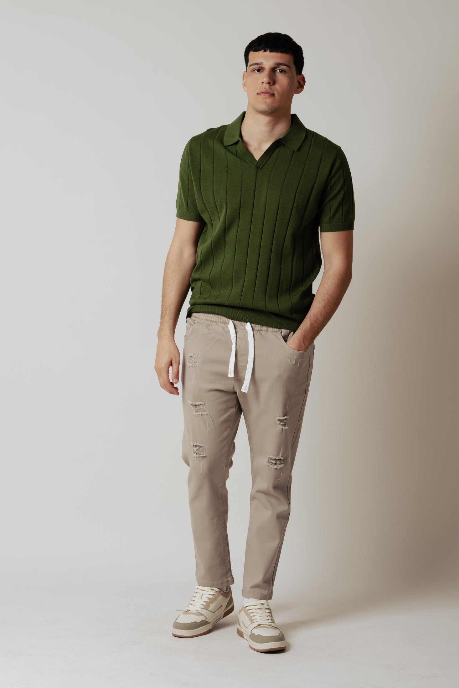 Polo Cannetè|Colore:Verde