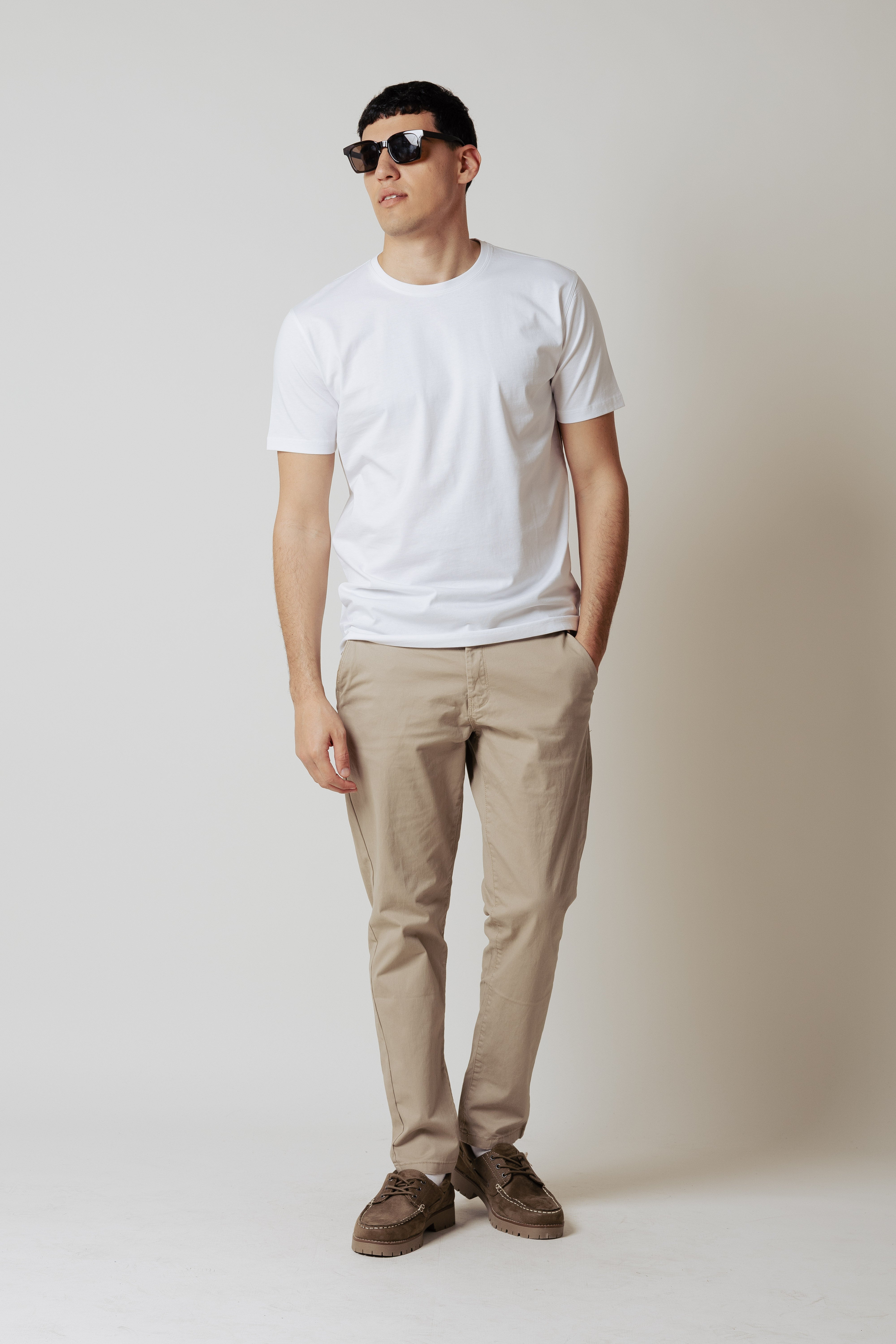 Pantaoni Chino Regular|Colore:Beige