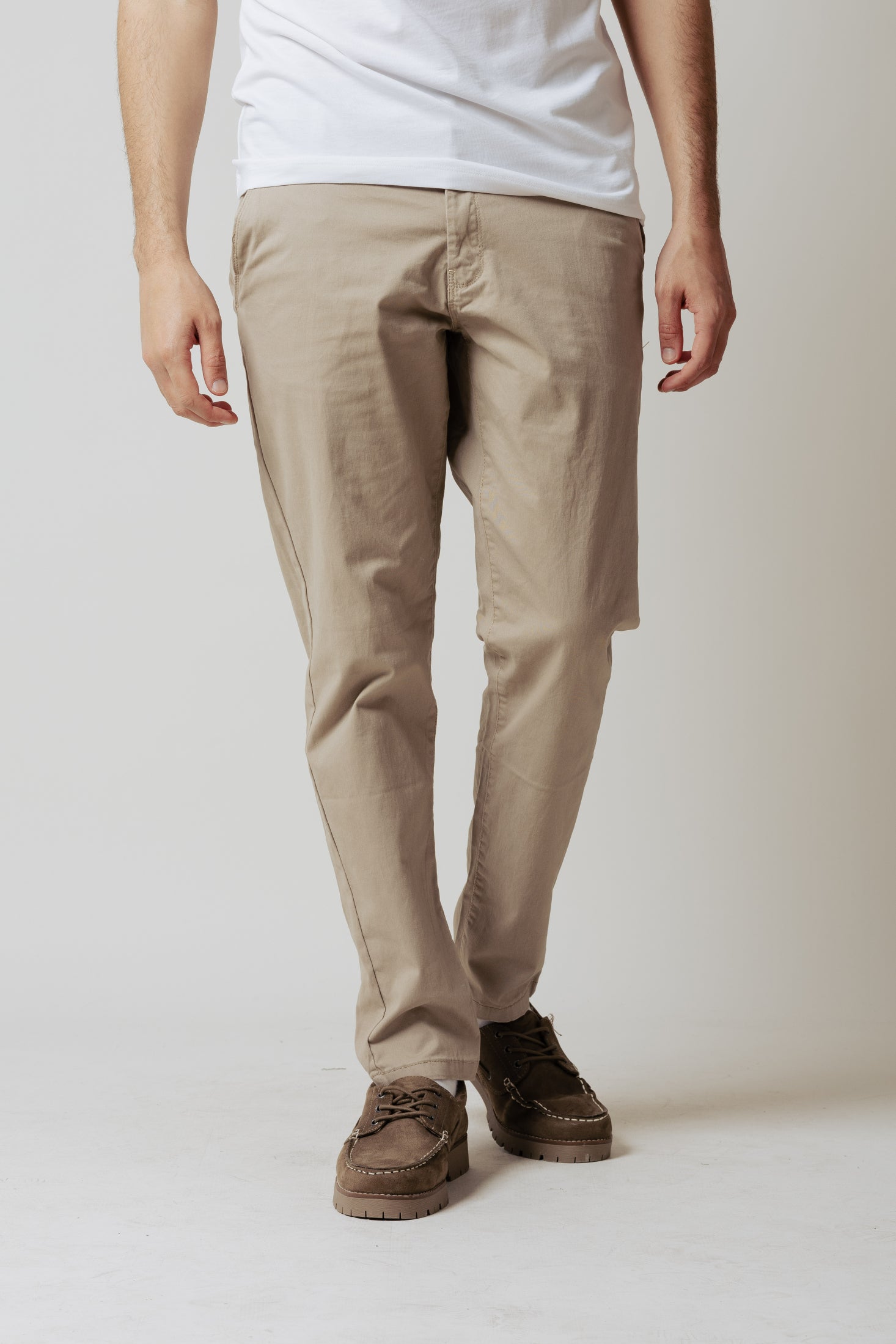 Pantaoni Chino Regular|Colore:Beige