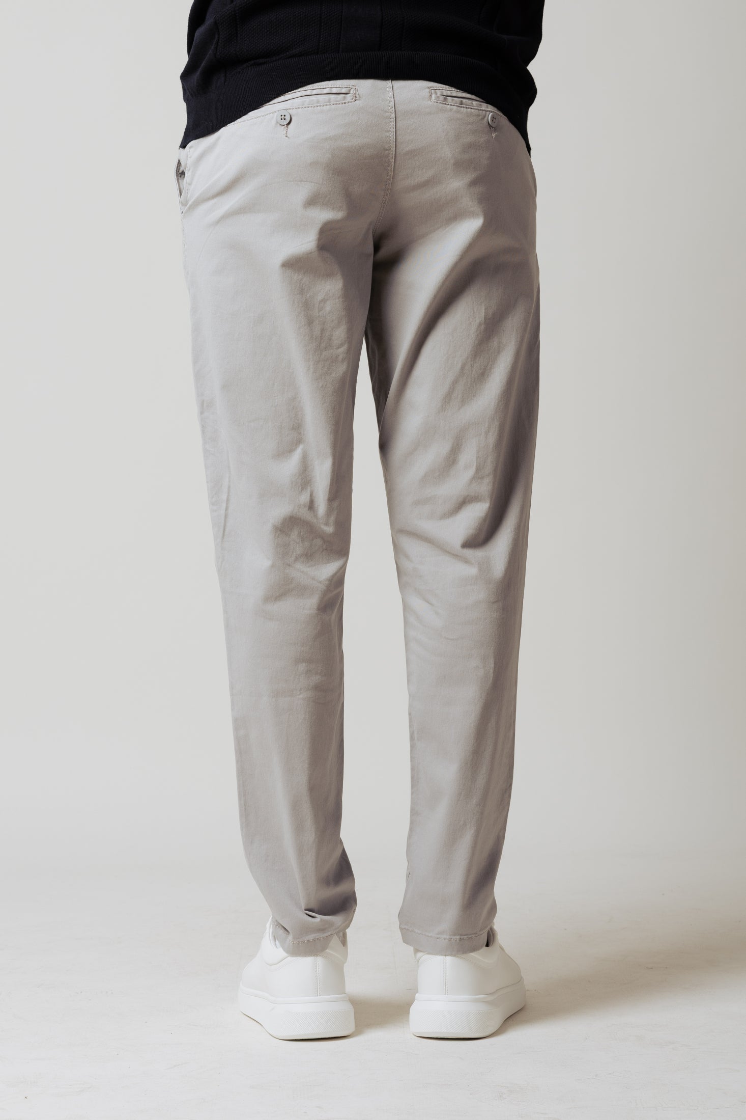 Pantaoni Chino Regular|Colore:Grigio chiaro