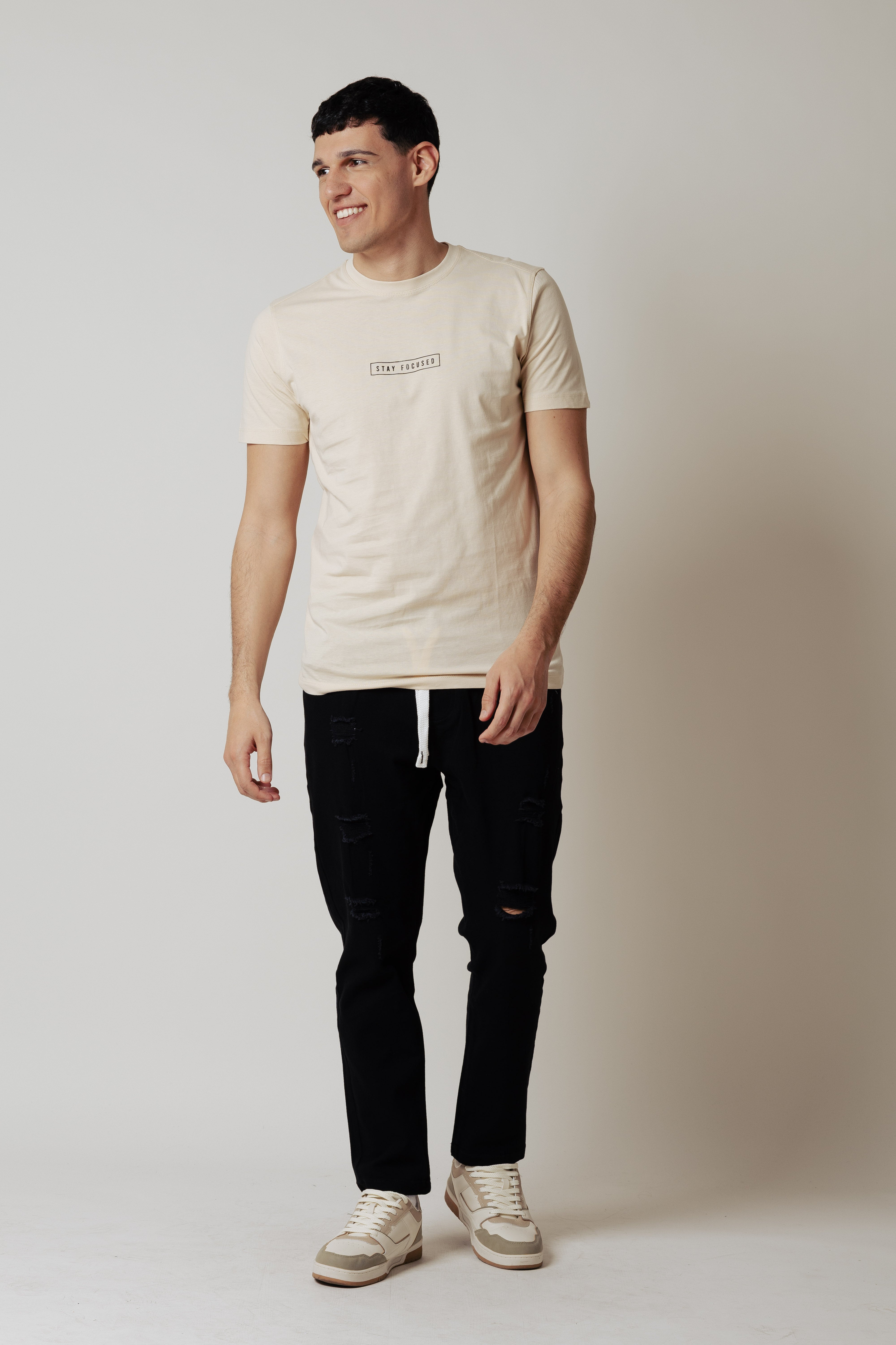 Jeans jogger|Colore:Nero