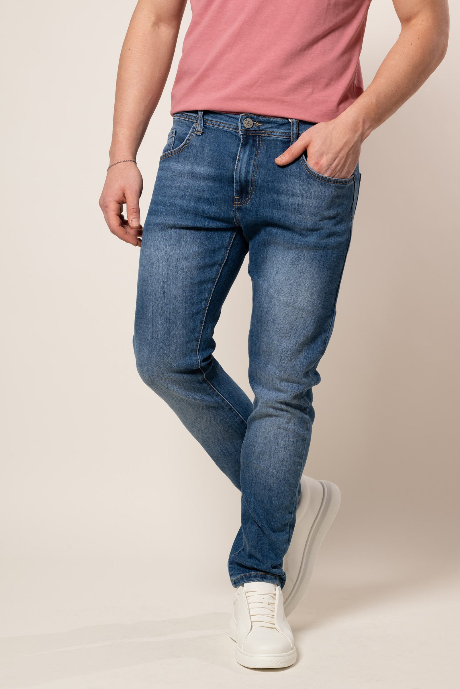 Jeans Skinny London|Colore:Blu medio