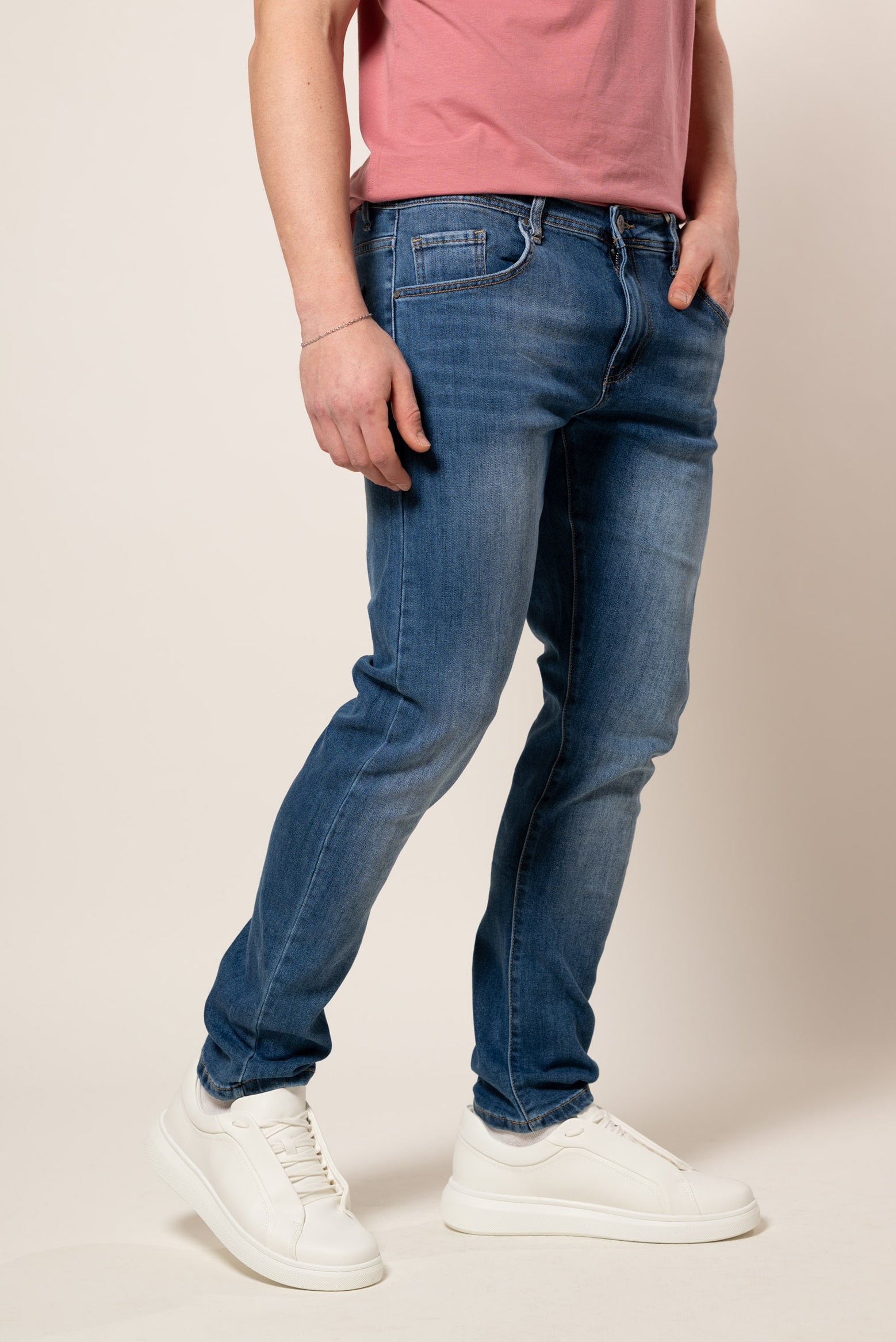 Jeans Skinny London|Colore:Blu medio
