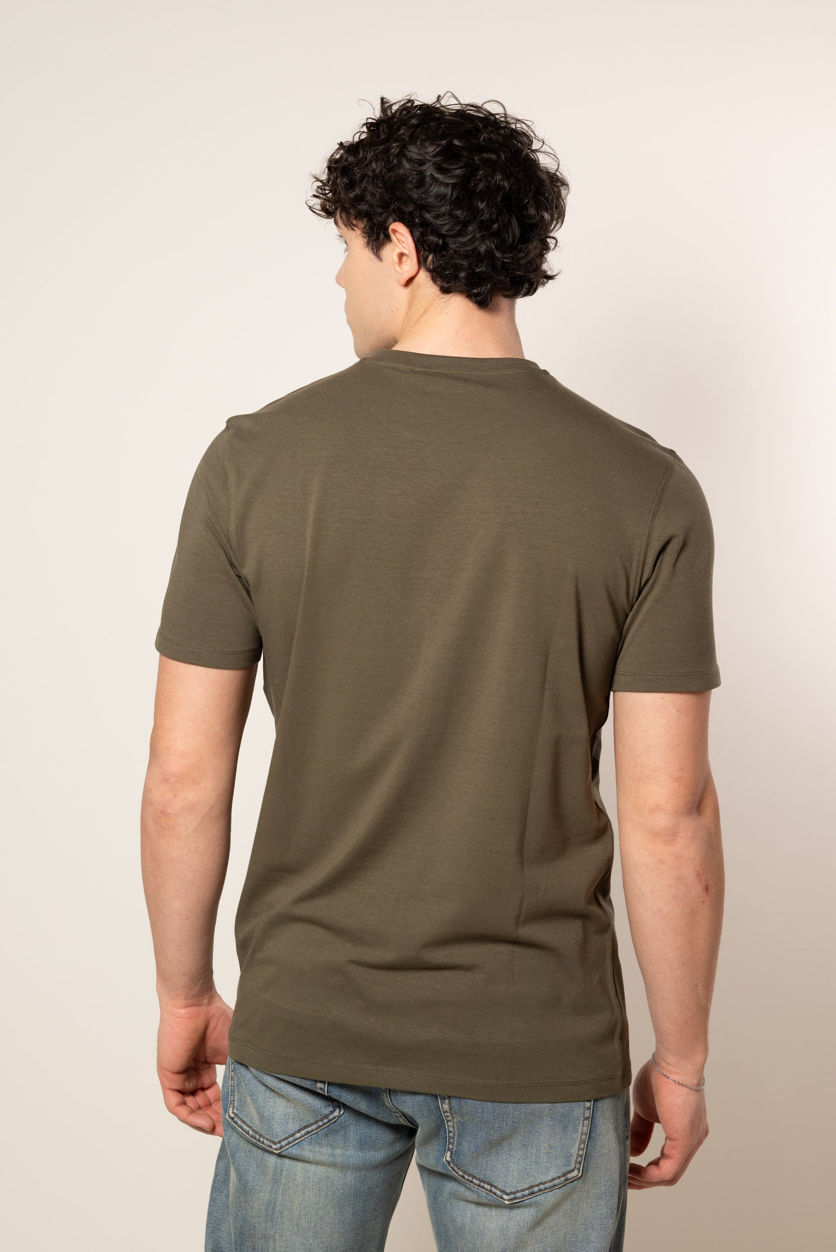 T-Shirt London|Colore:Verde militare