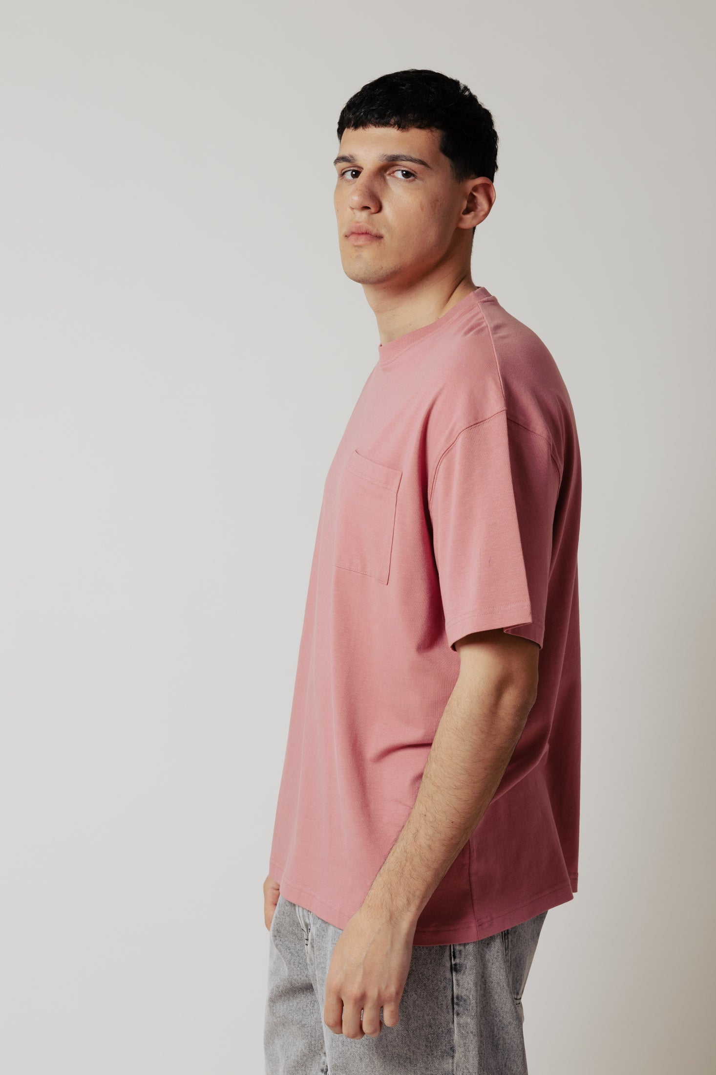 T_Shirt Over Fit|Colore:Malva