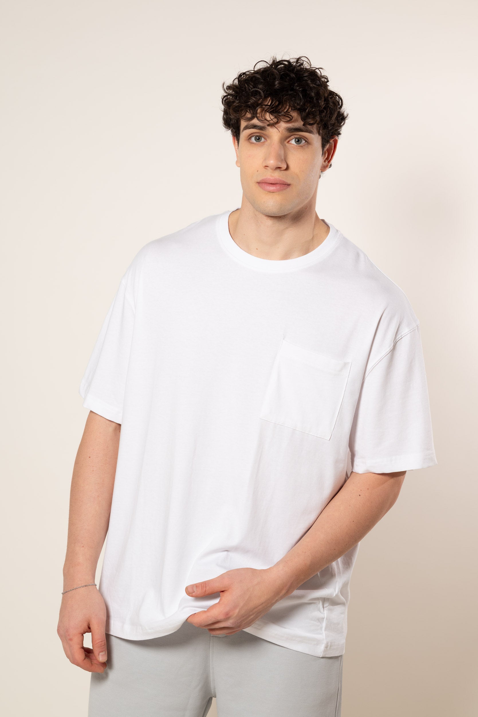 T_Shirt Over Fit|Colore:Bianco