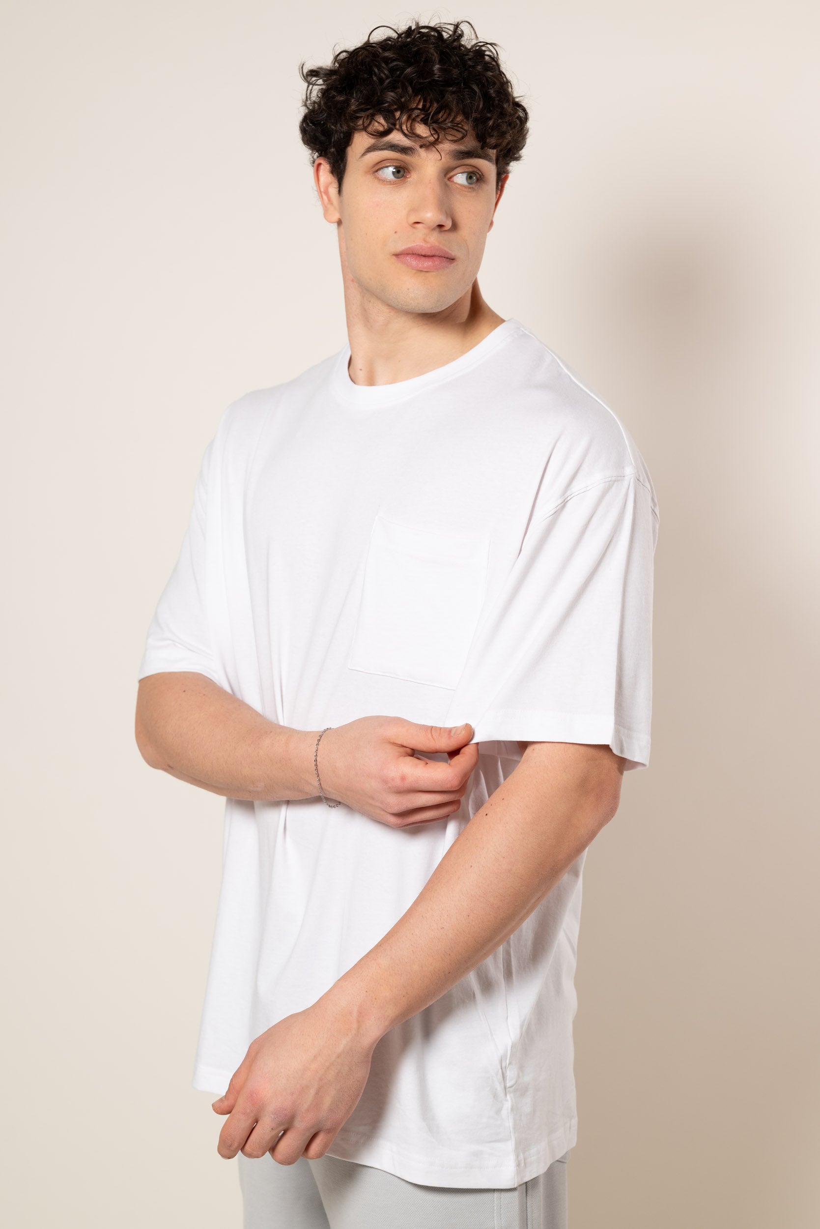 T_Shirt Over Fit|Colore:Bianco