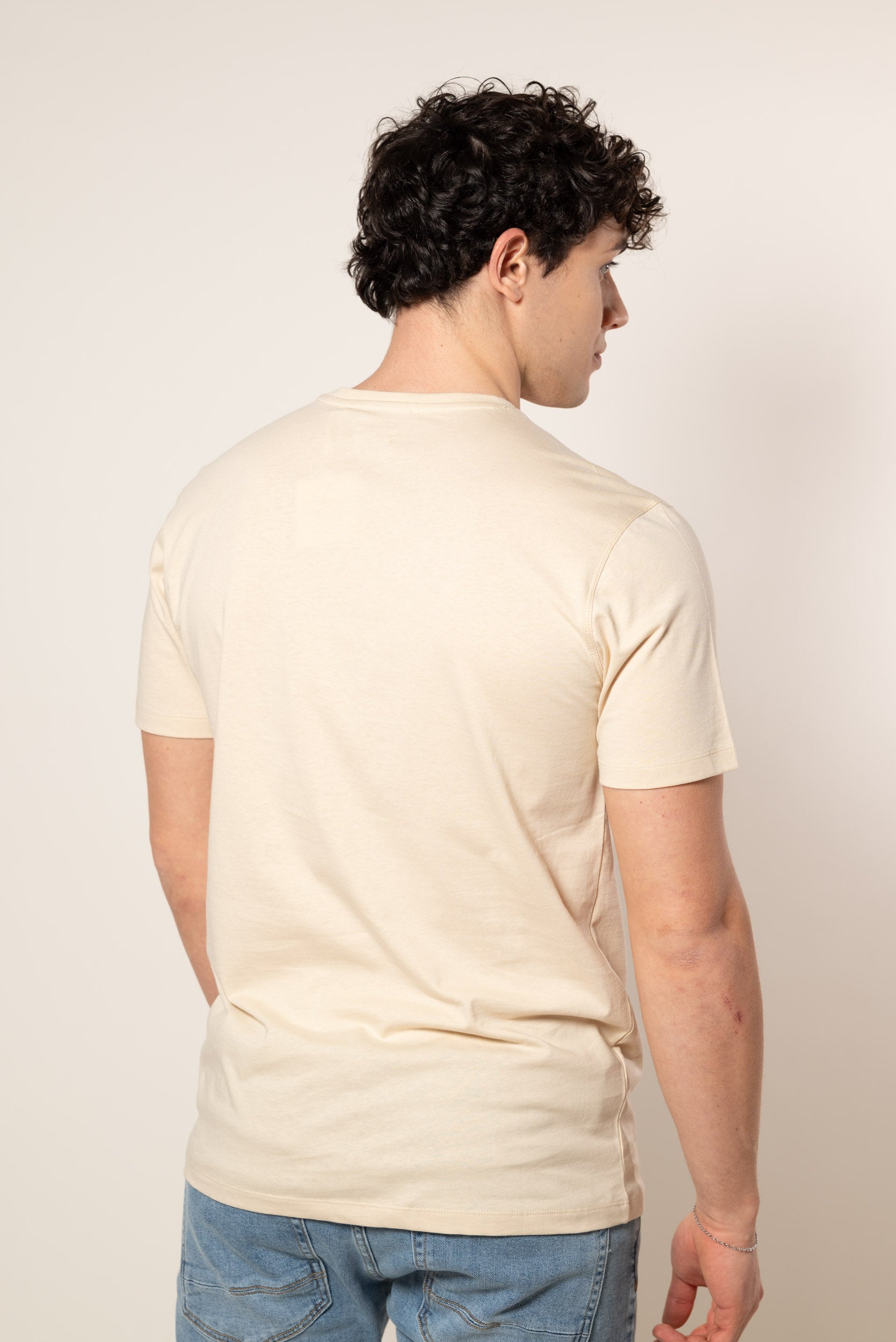 T-Shirt Slowly|Colore:Beige