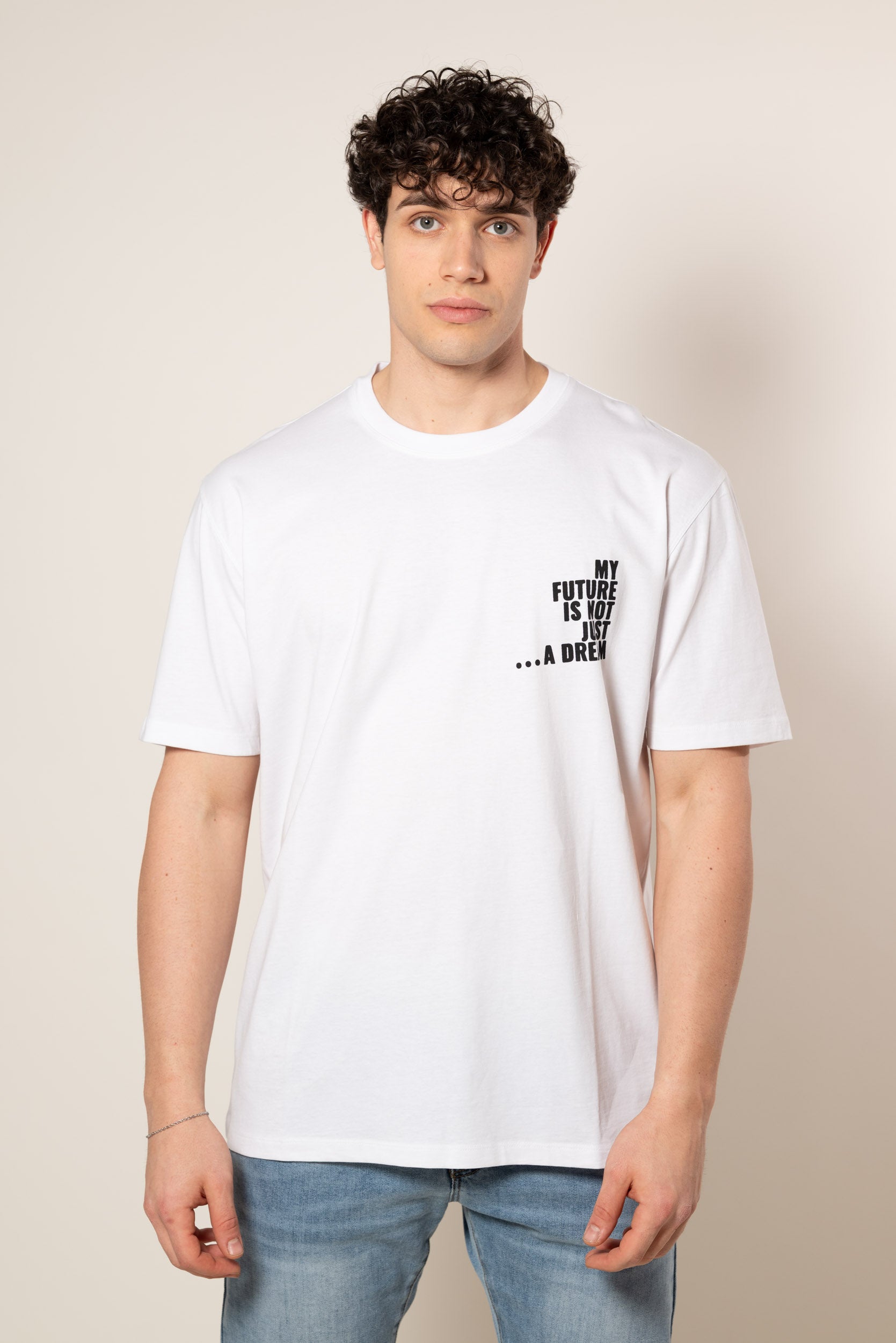 T-Shirt Future|Colore:Bianco