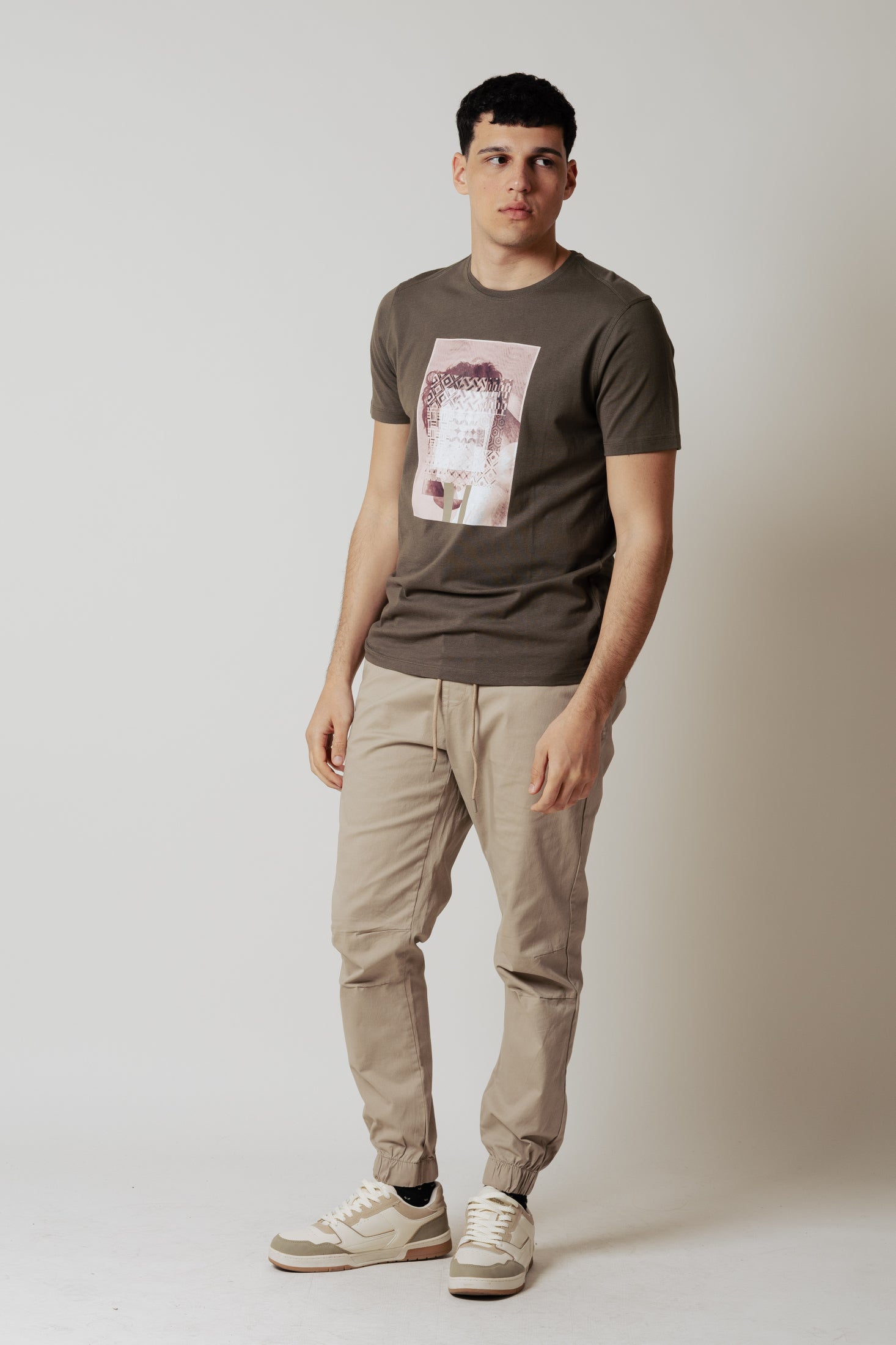 T-Shirt Kandisky|Colore:Verde militare