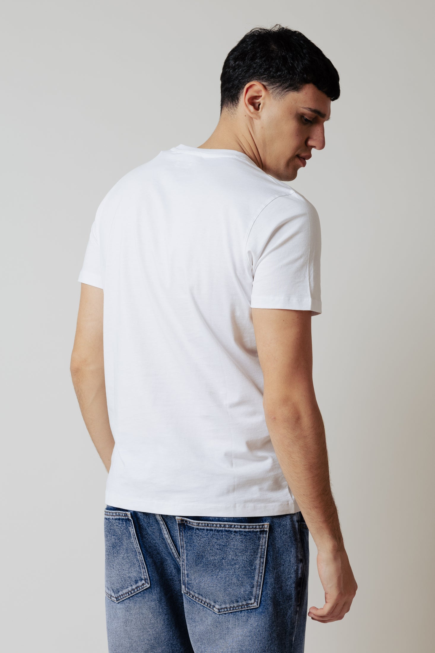 T-shirt focused|Colore:Bianco