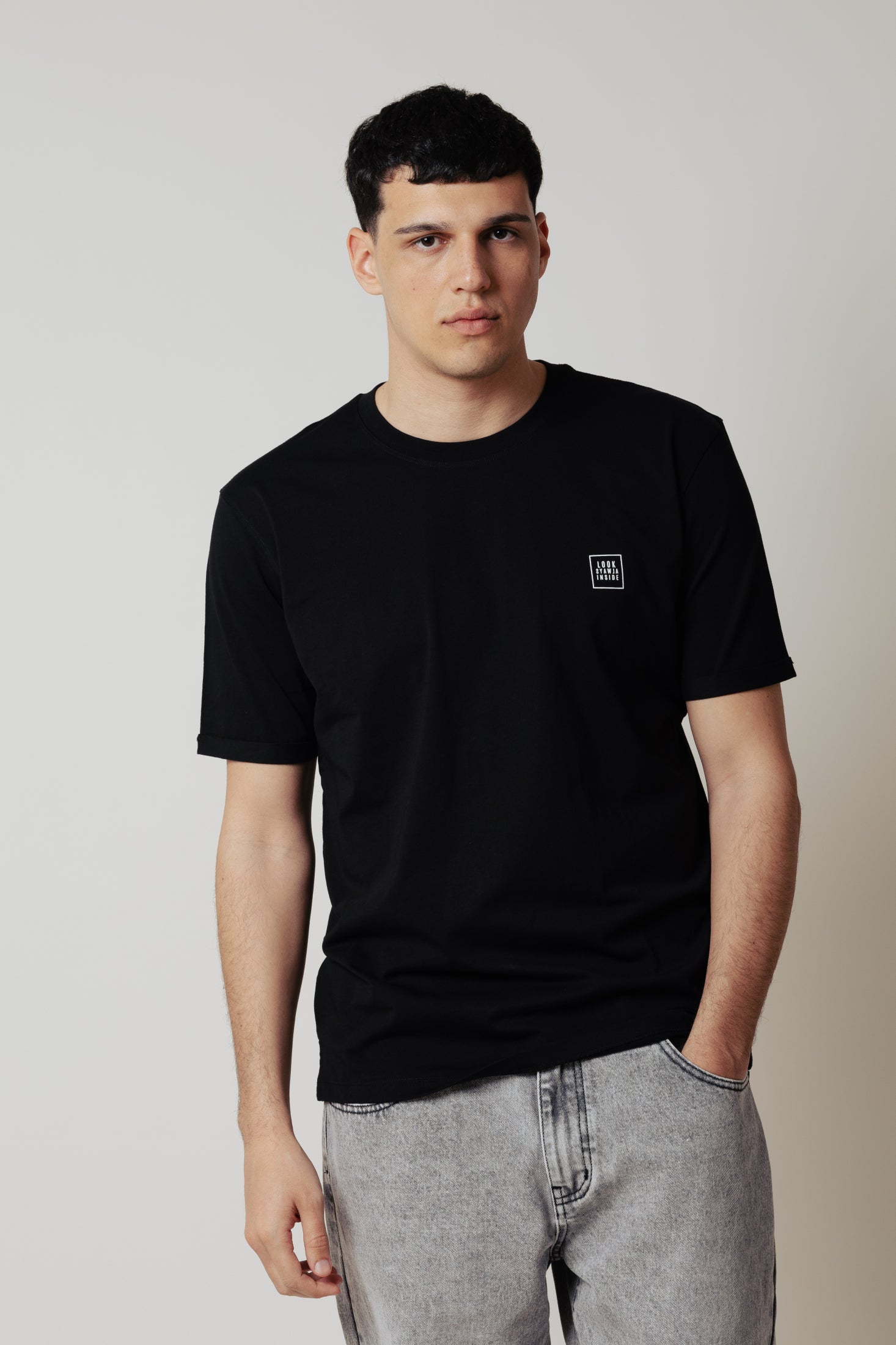 T-Shirt Inside|Colore:Nero