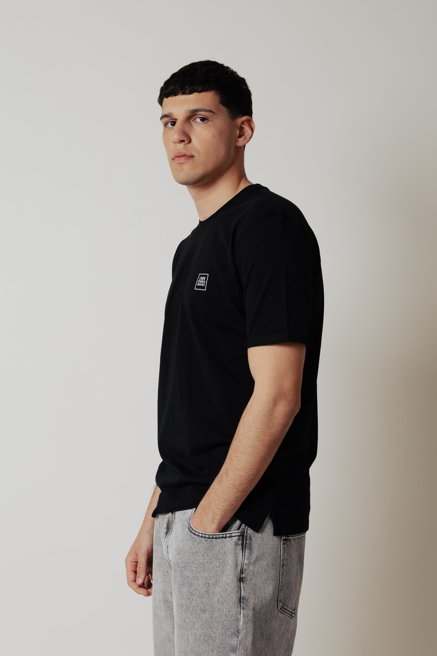 T-Shirt Inside|Colore:Nero