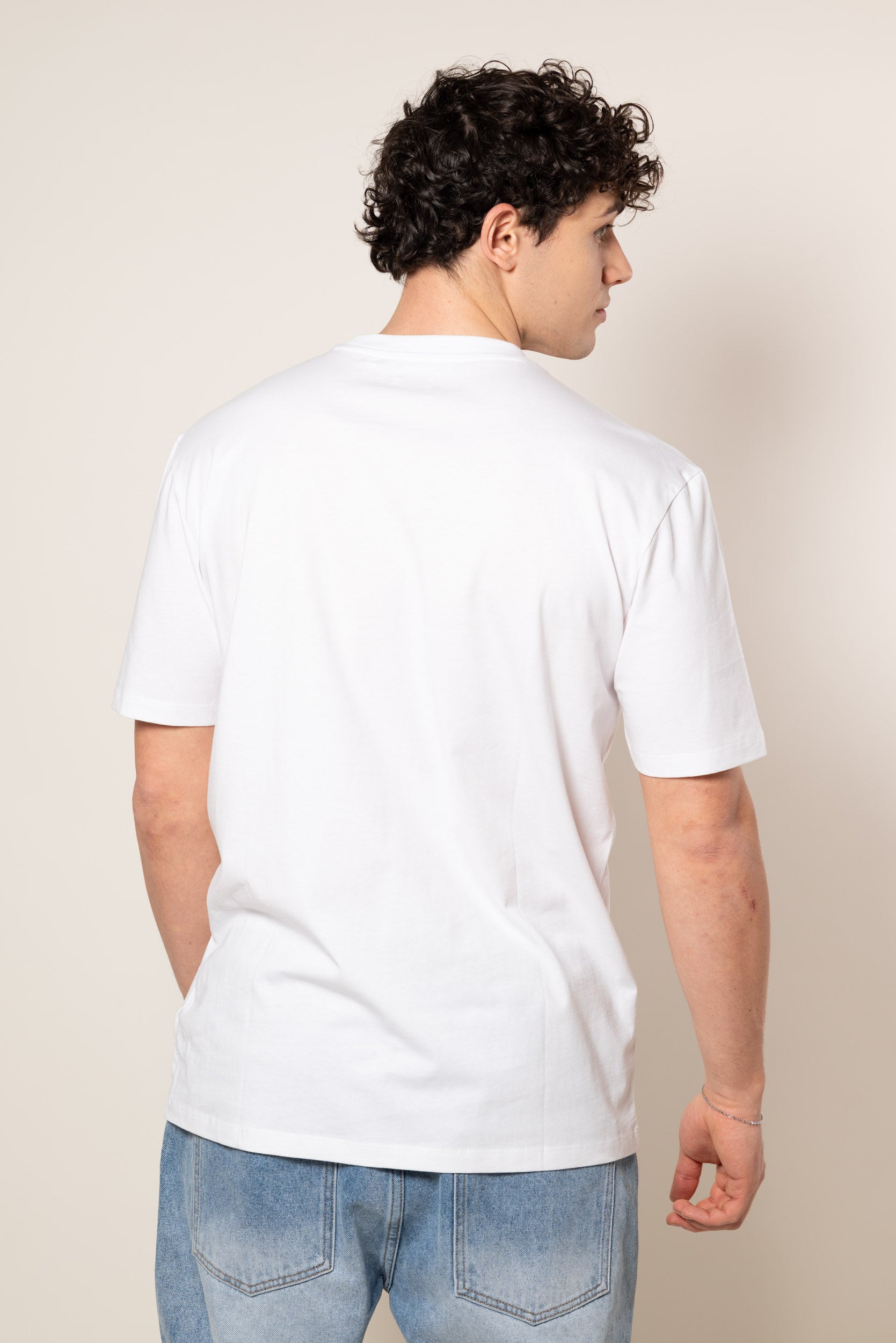 T-shirt Strutturata|Colore:Bianco