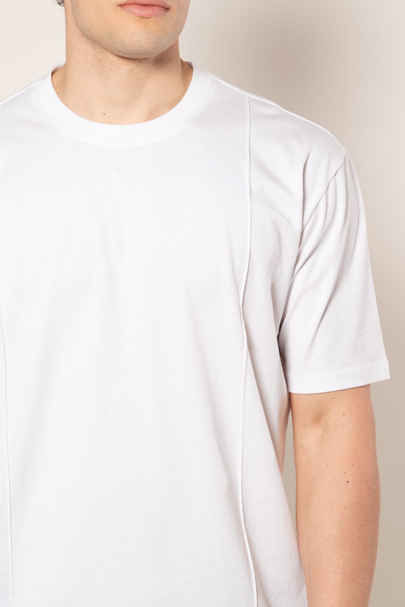 T-shirt Strutturata|Colore:Bianco