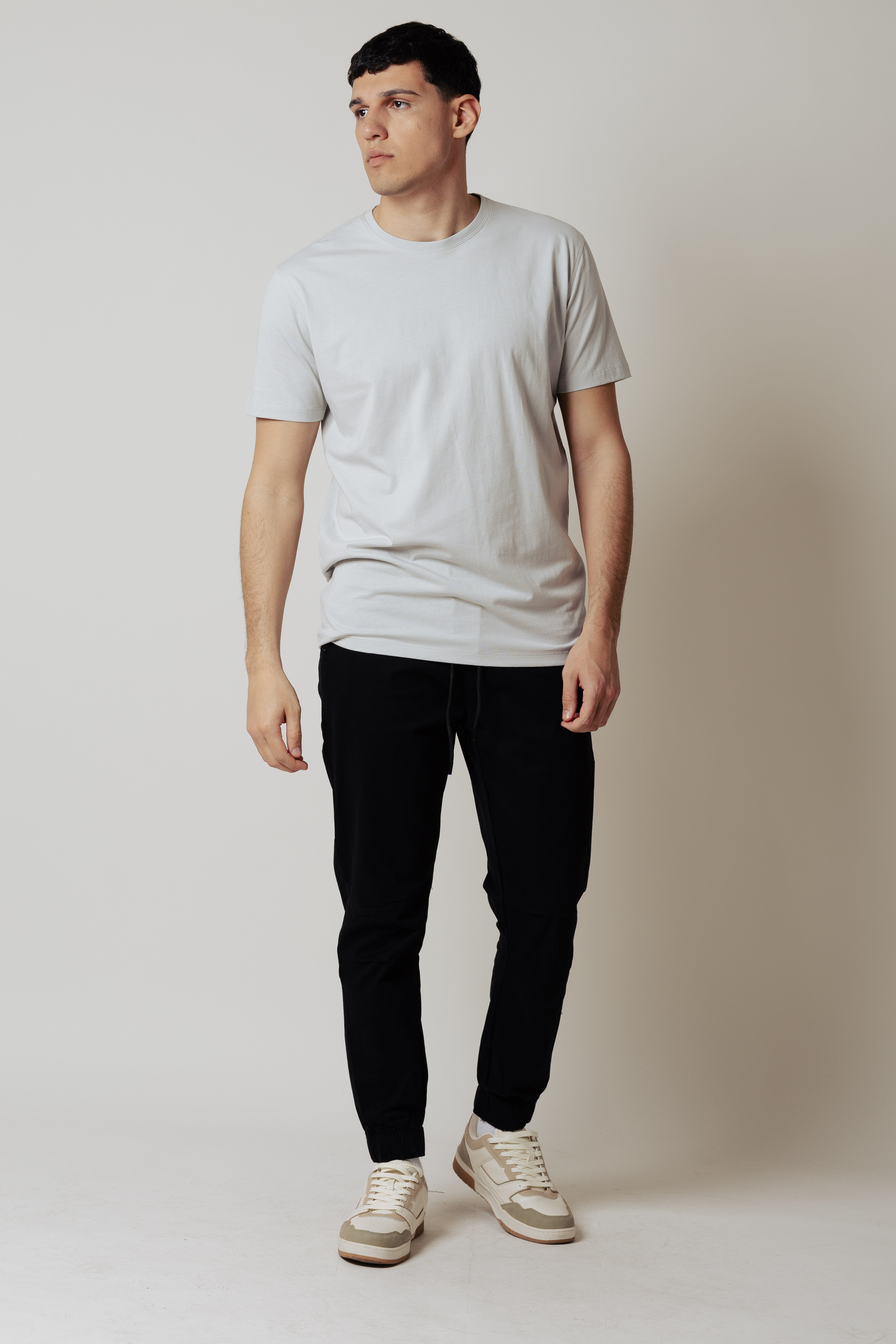 T-Shirt Basic|Colore:Grigio chiaro
