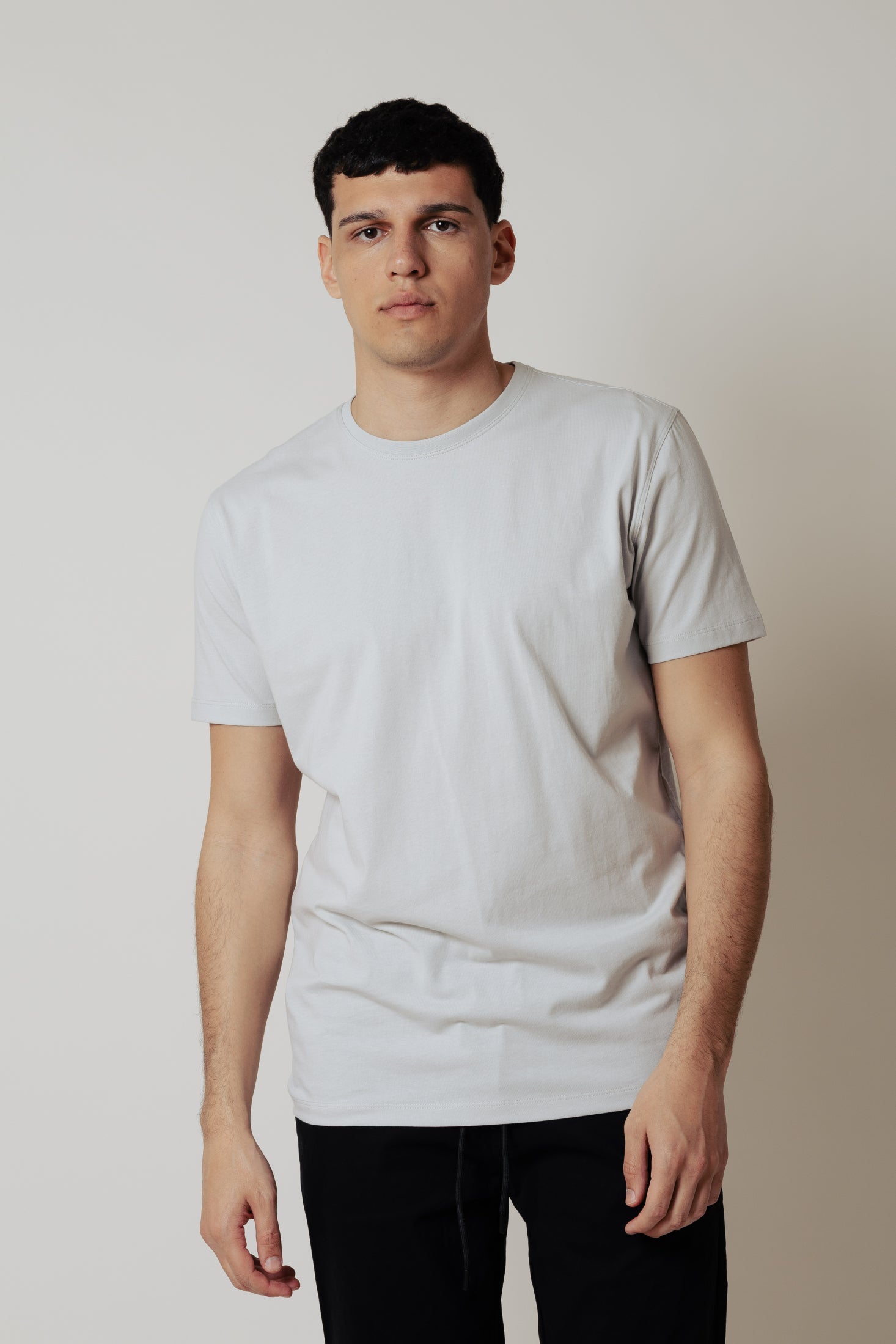 T-Shirt Basic|Colore:Grigio chiaro