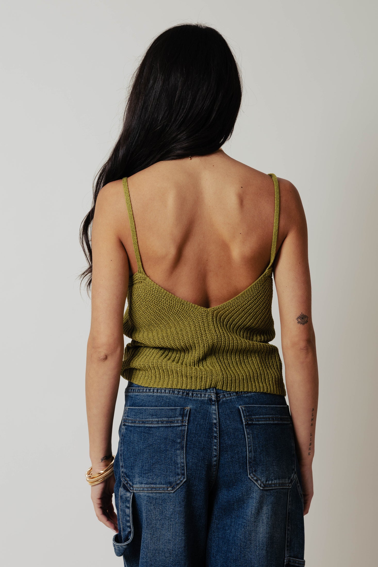 Top in filo|Colore:Verde pistacchio