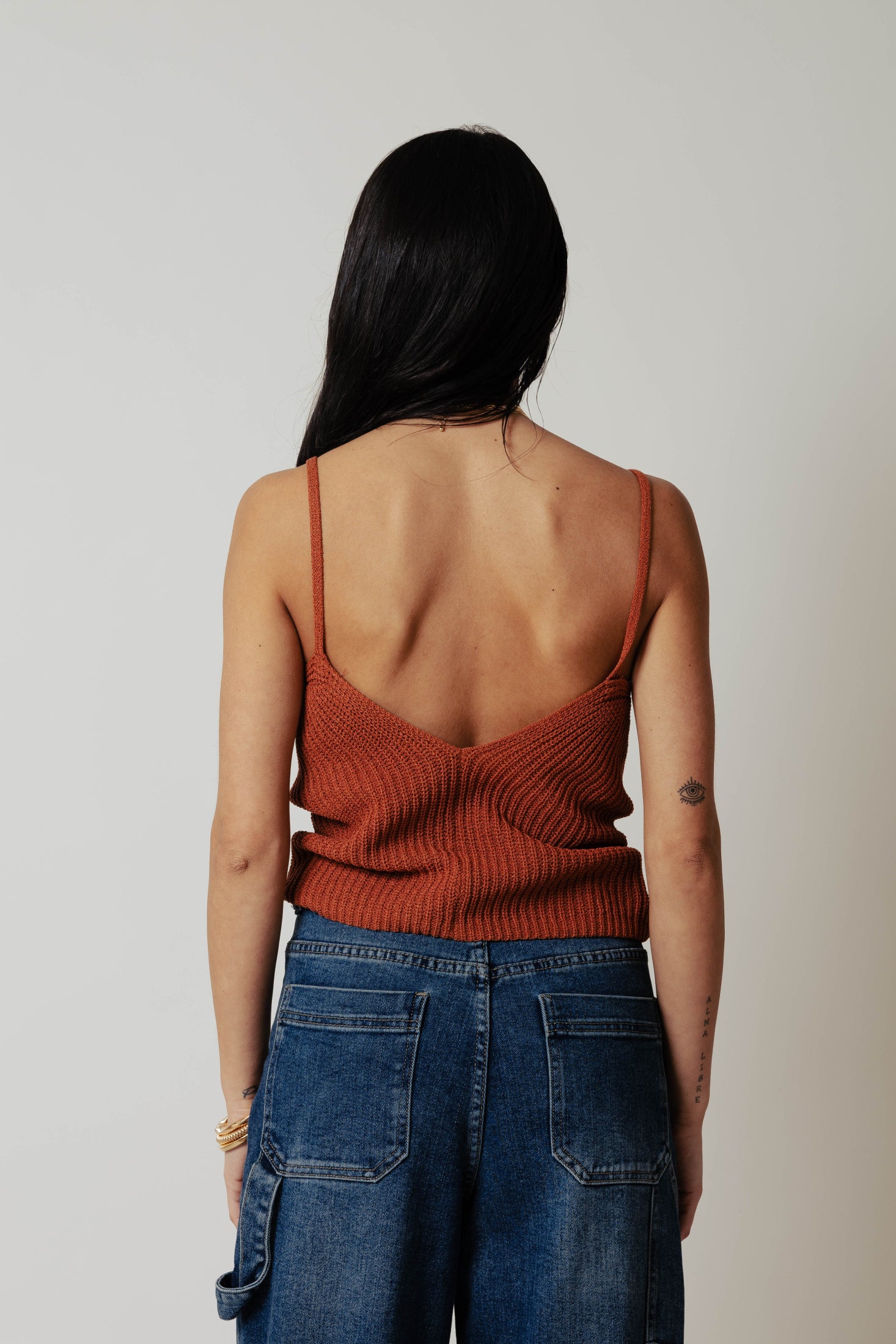 Top in filo|Colore:Ruggine