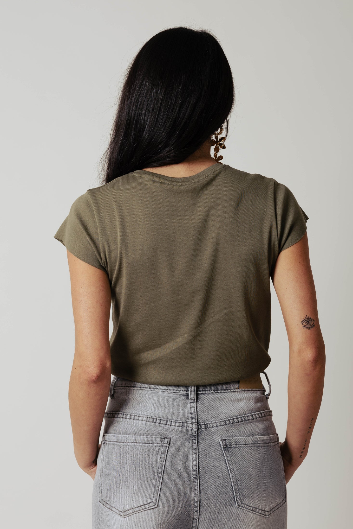 T-Shirt cotone |Colore:Salvia