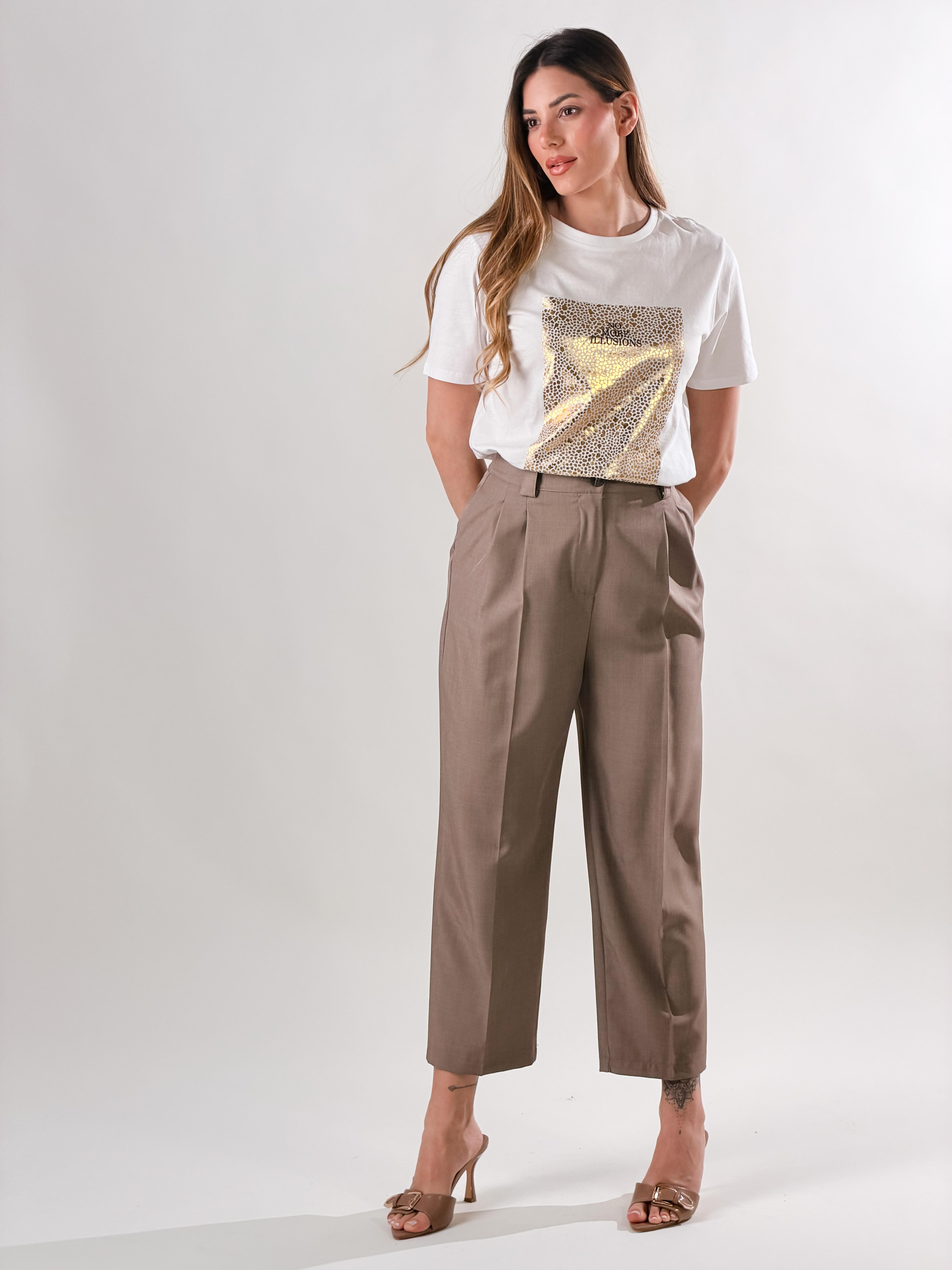 Pantalone Manola|Colore:Fango