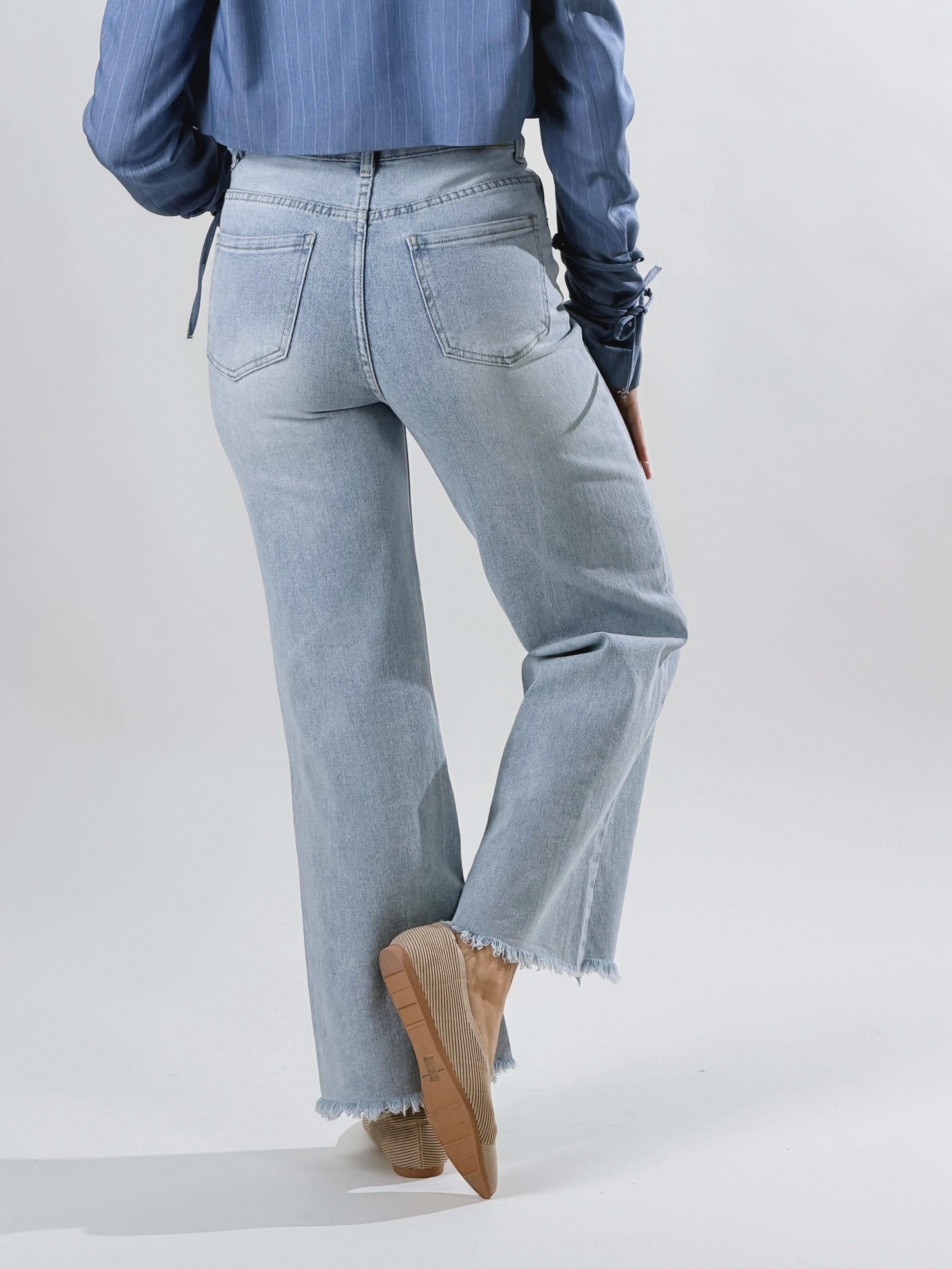 Jeans Samba straight|Colore:Blu chiaro