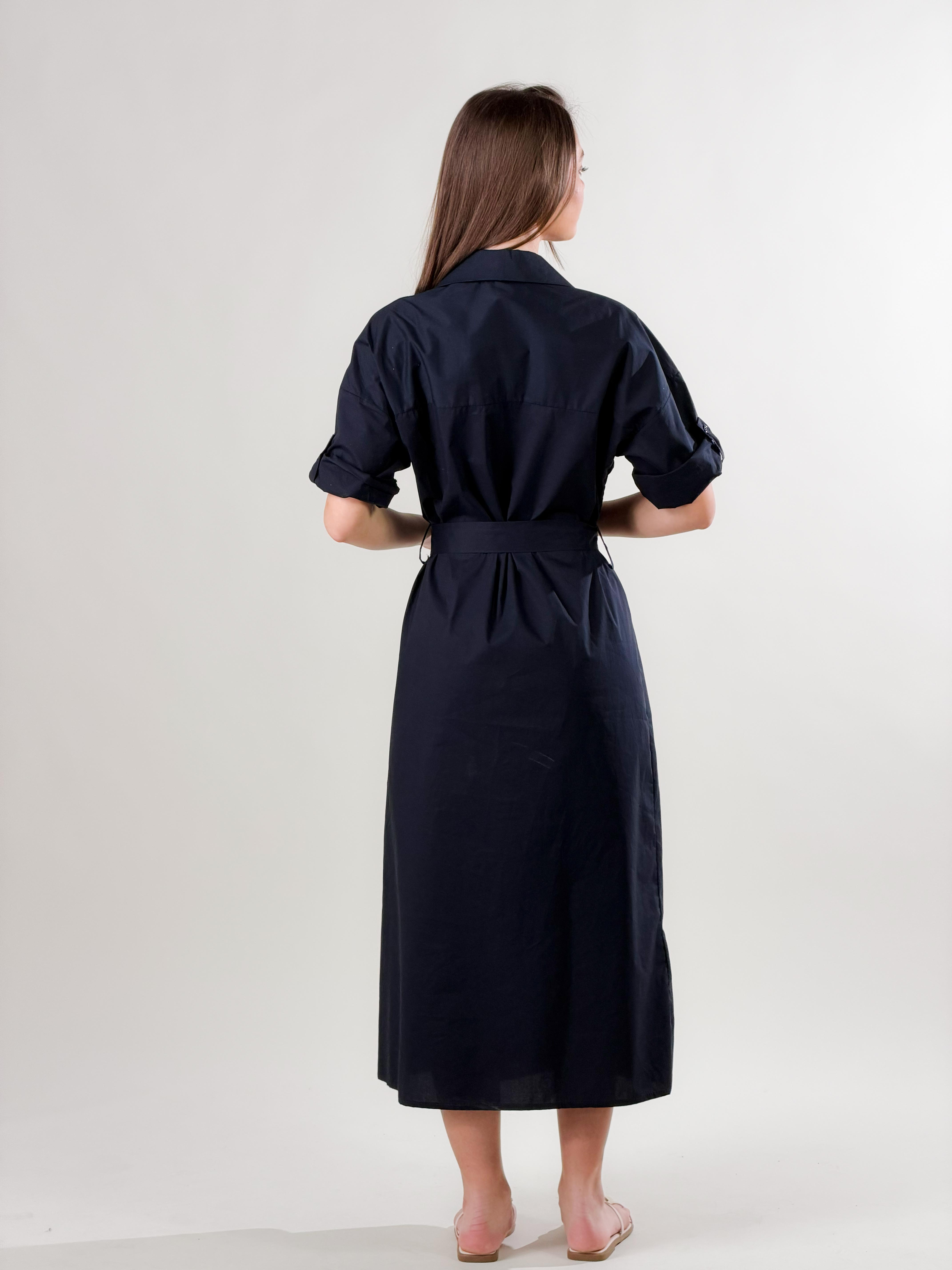 Abito chemisier|Colore:Blu