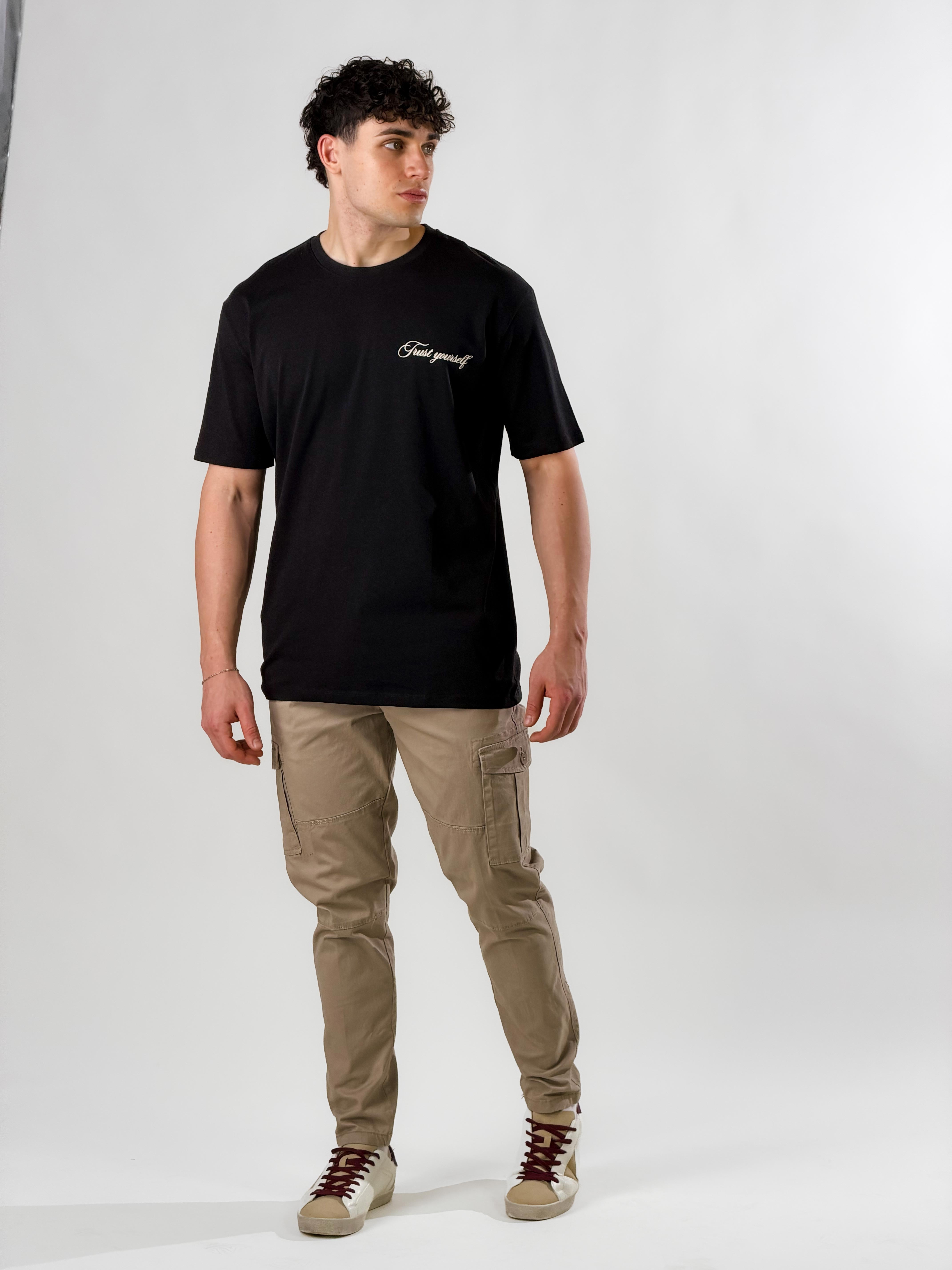 Pantaloni Cargo Slim Fit|Colore:Beige
