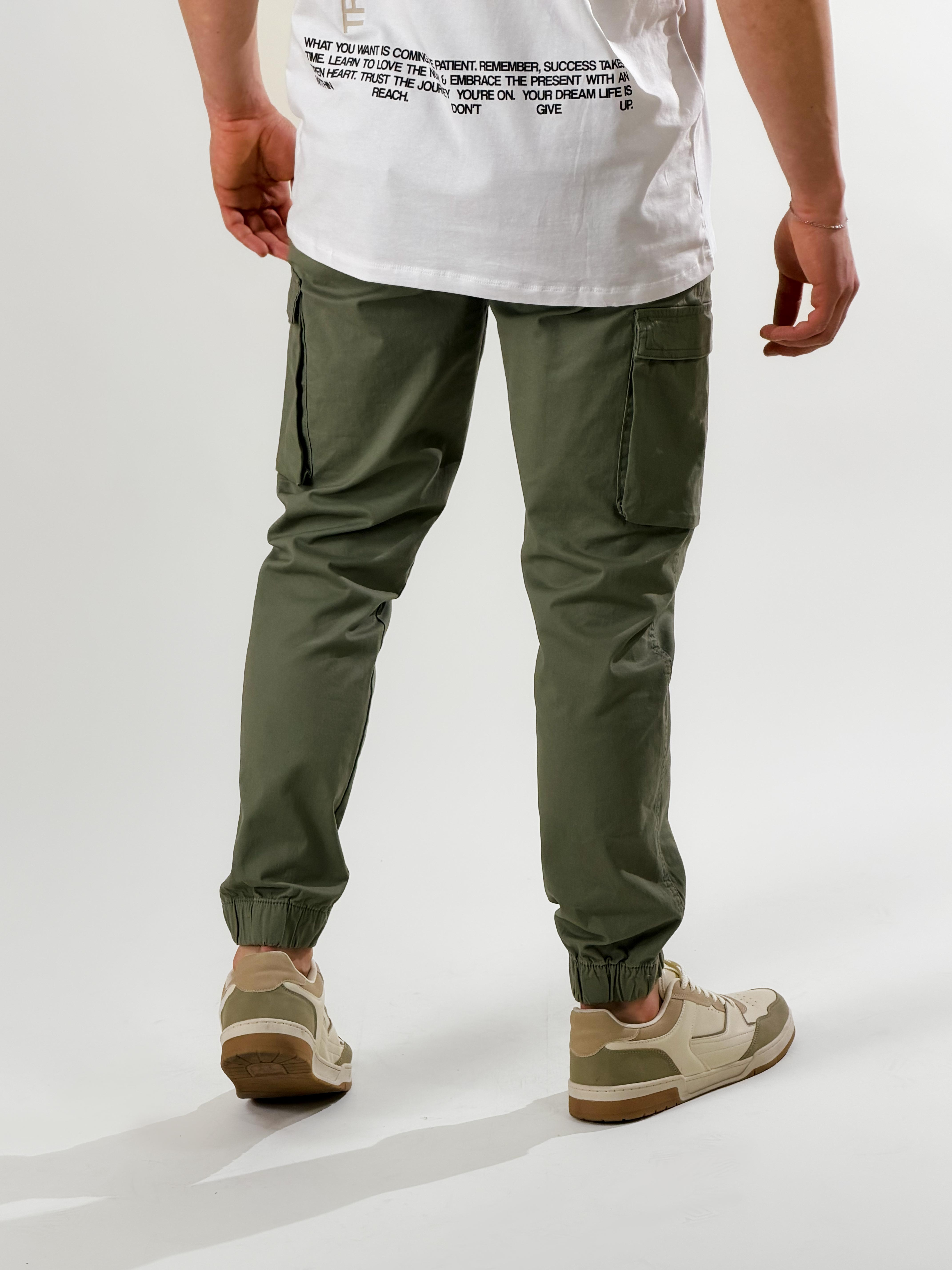 Pantaloni Urban con tasche|Colore:Verde militare