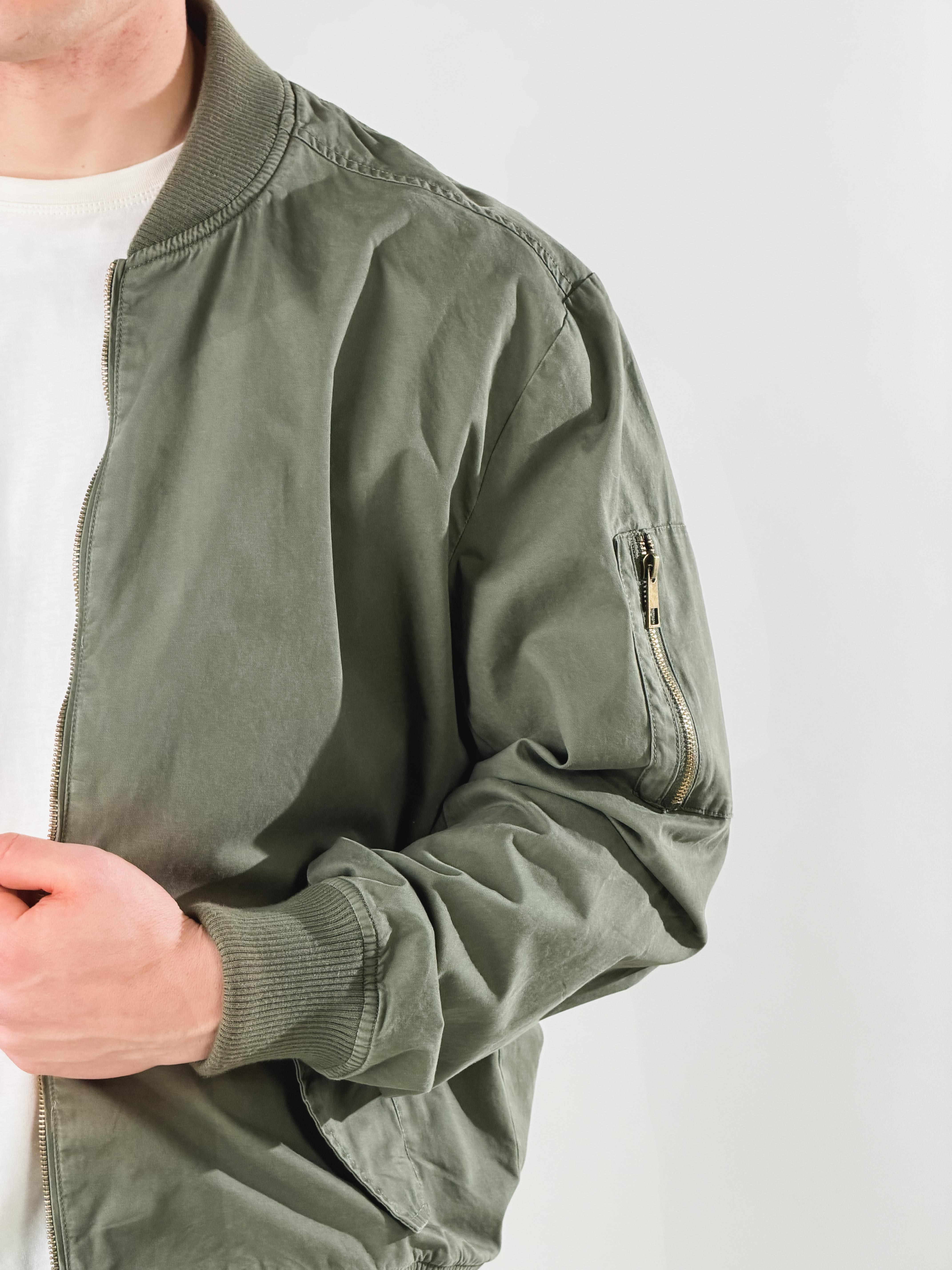 Bomber Military|Colore:Verde militare