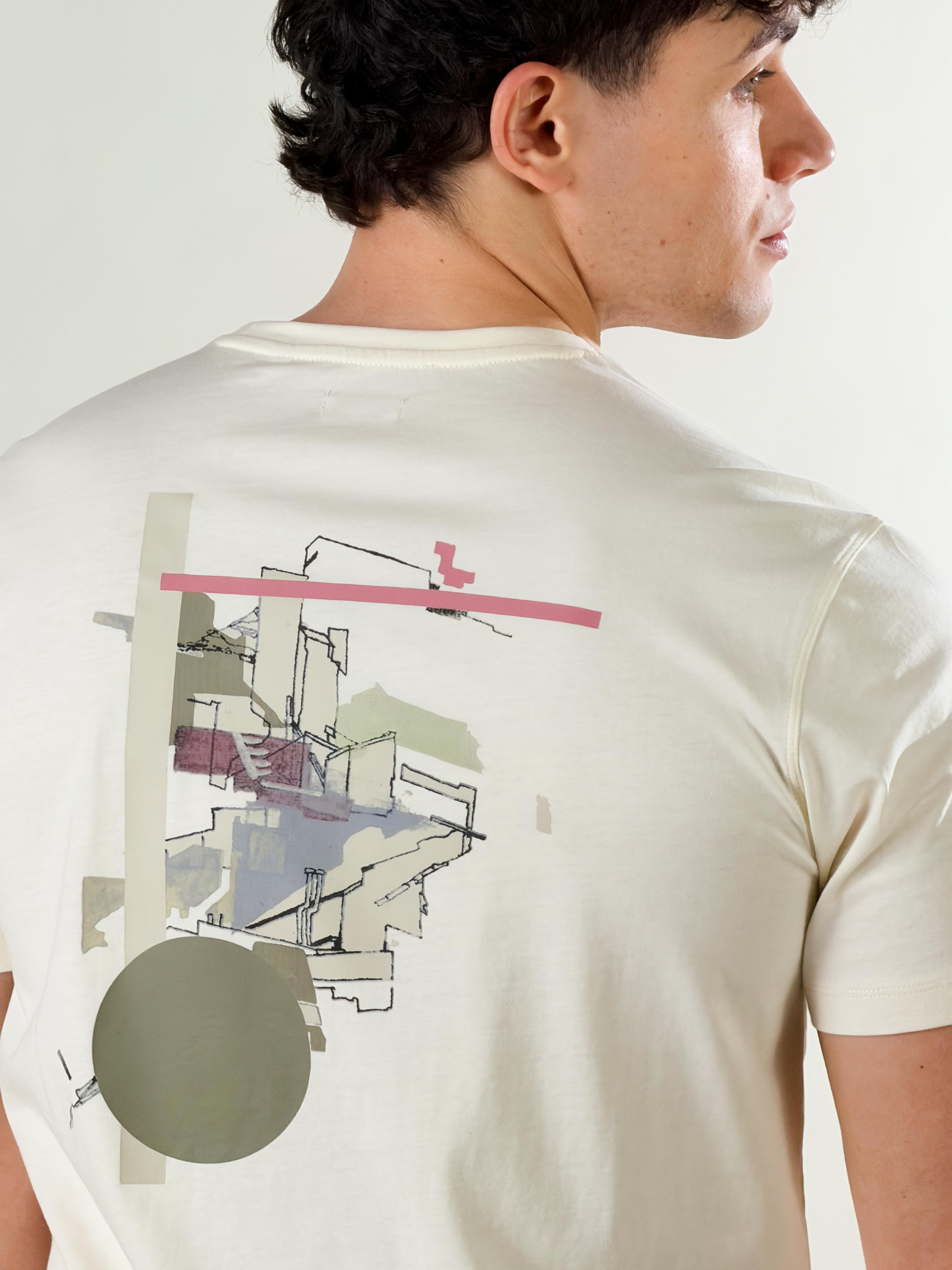 T-Shirt Urban basie fit|Colore:Burro