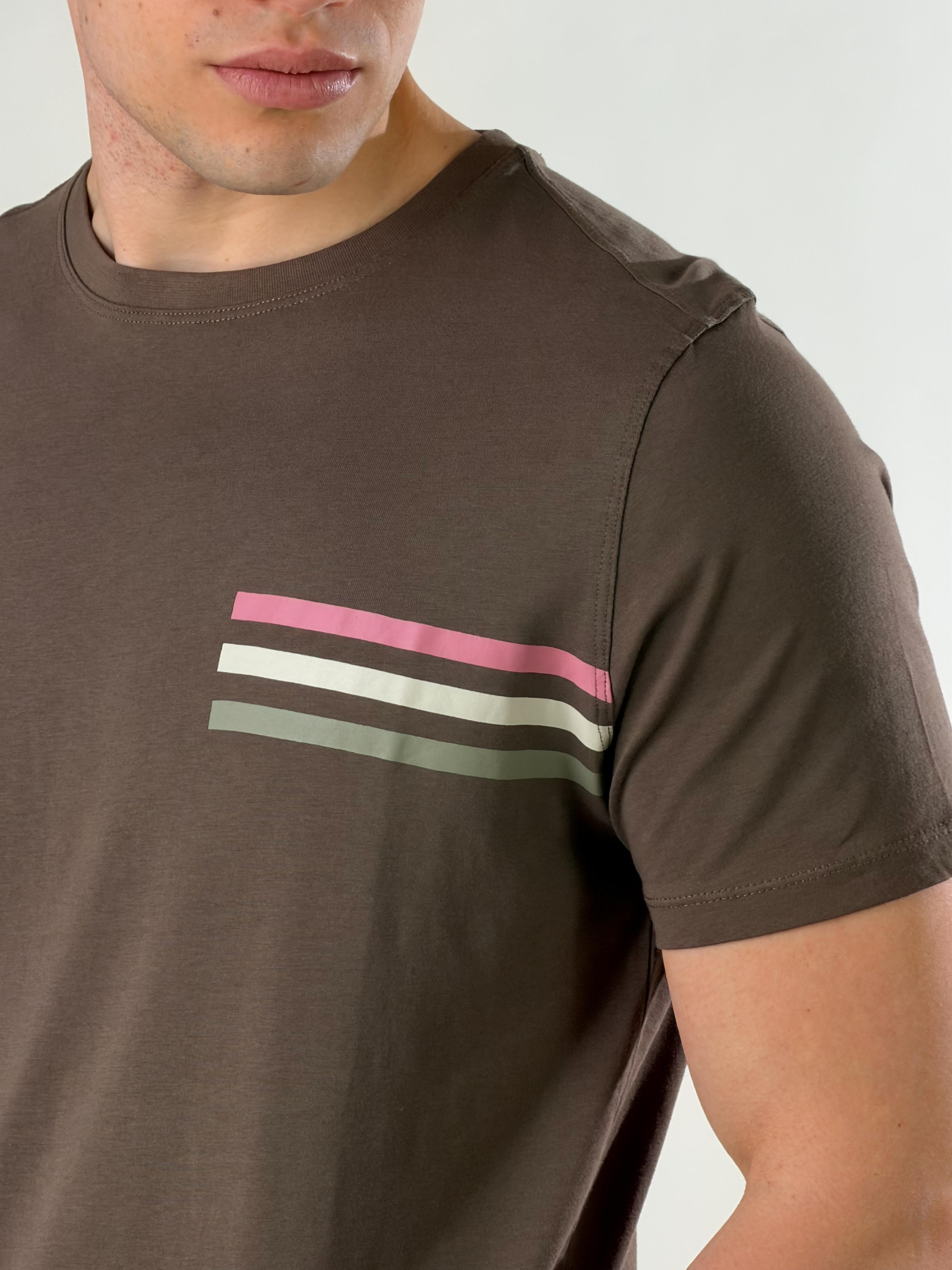 T-Shirt Urban basie fit|Colore:Cioccolato