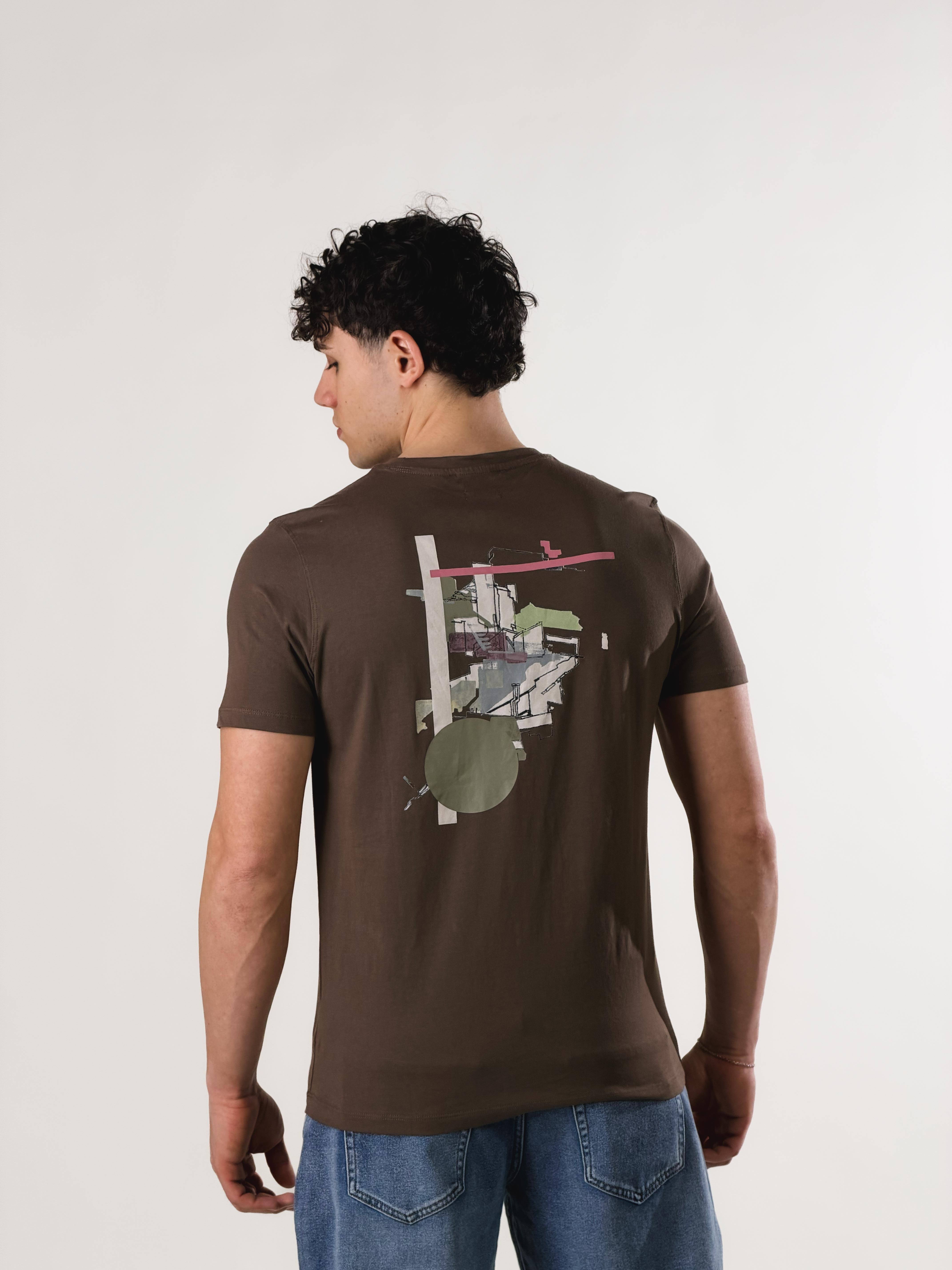 T-Shirt Urban basie fit|Colore:Cioccolato