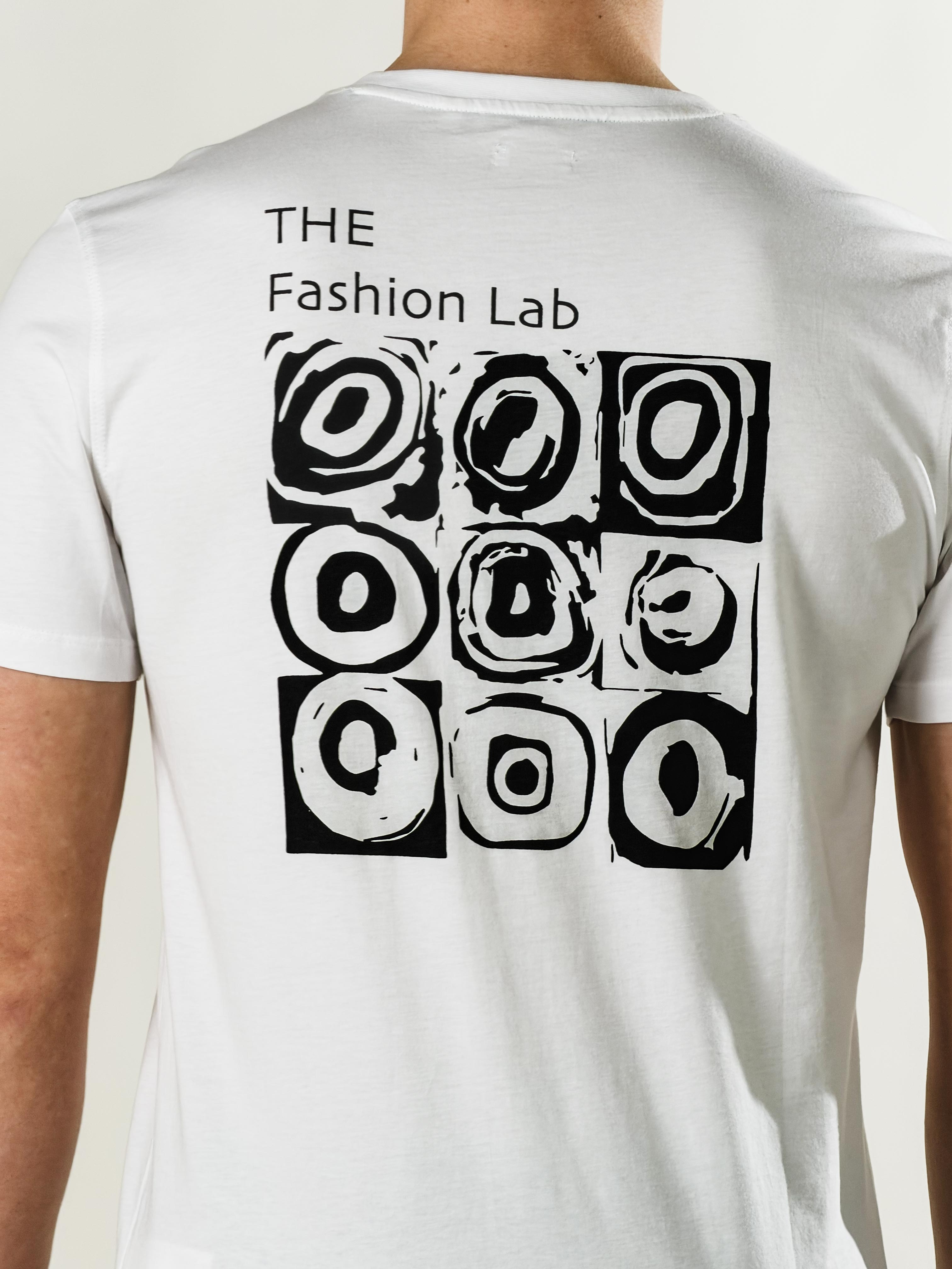 T-Shirt grafica basie fit|Colore:Bianco