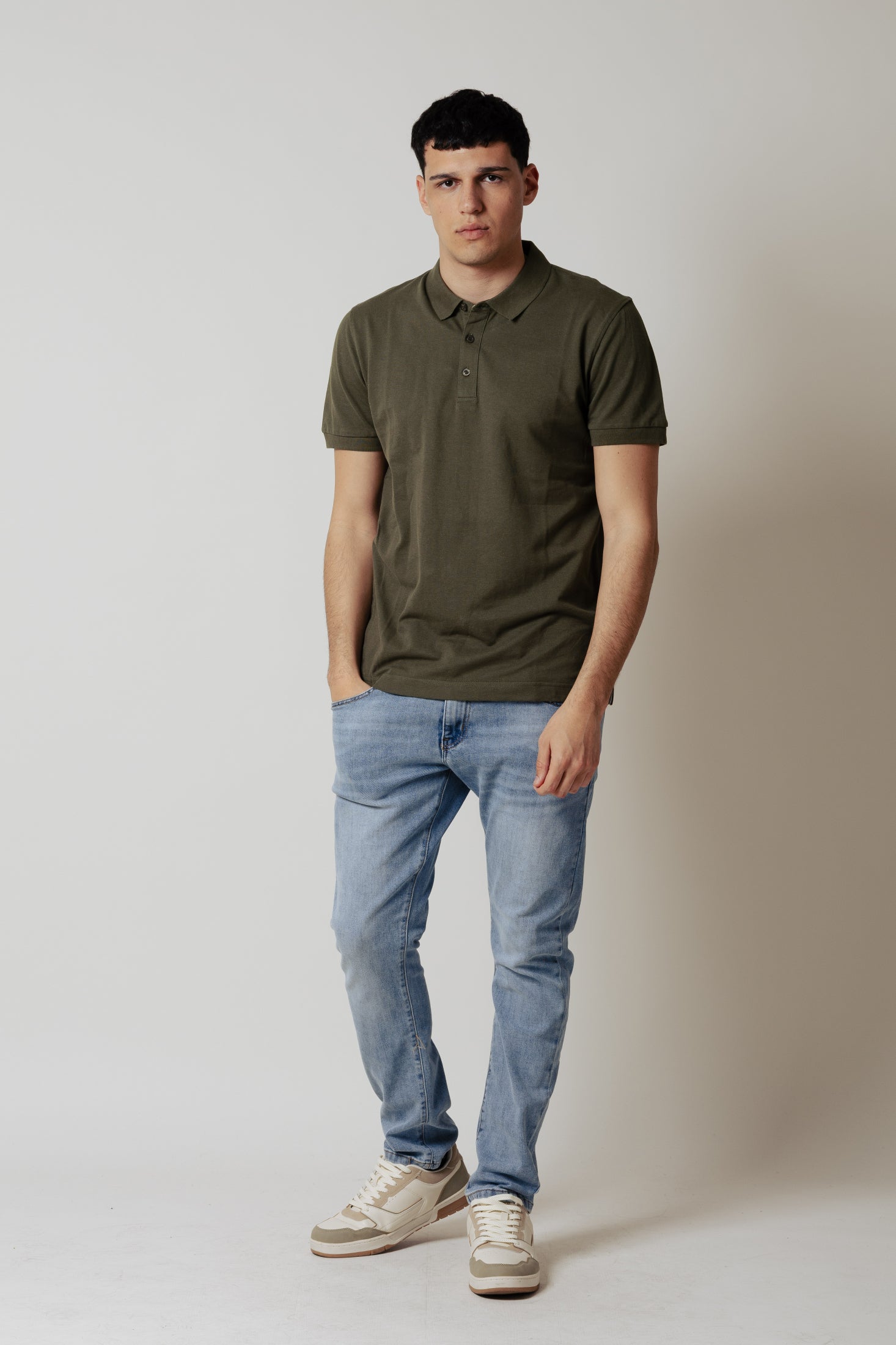 Polo Santafe|Colore:Verde militare