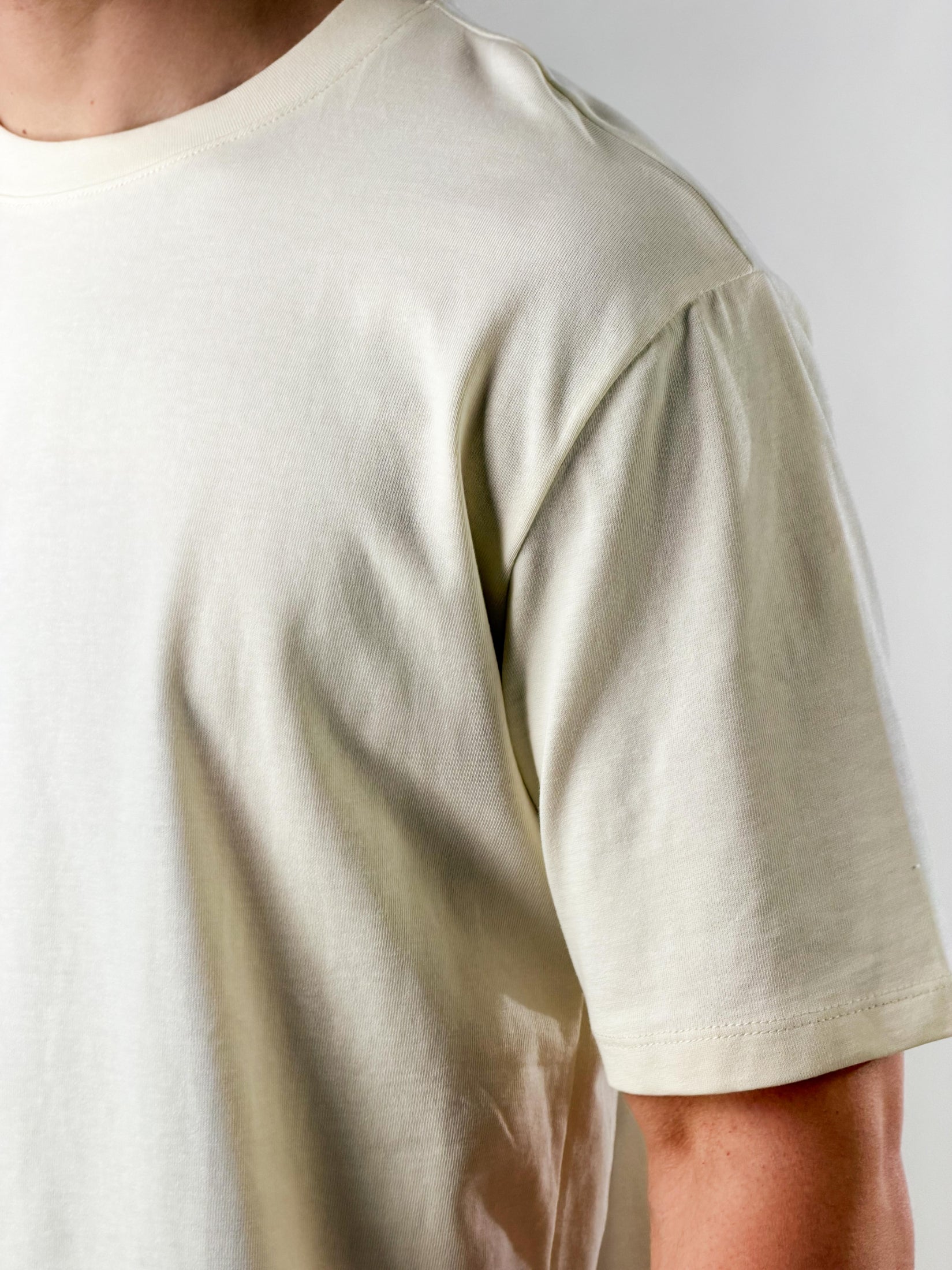 T-Shirt Miami loose fit|Colore:Burro